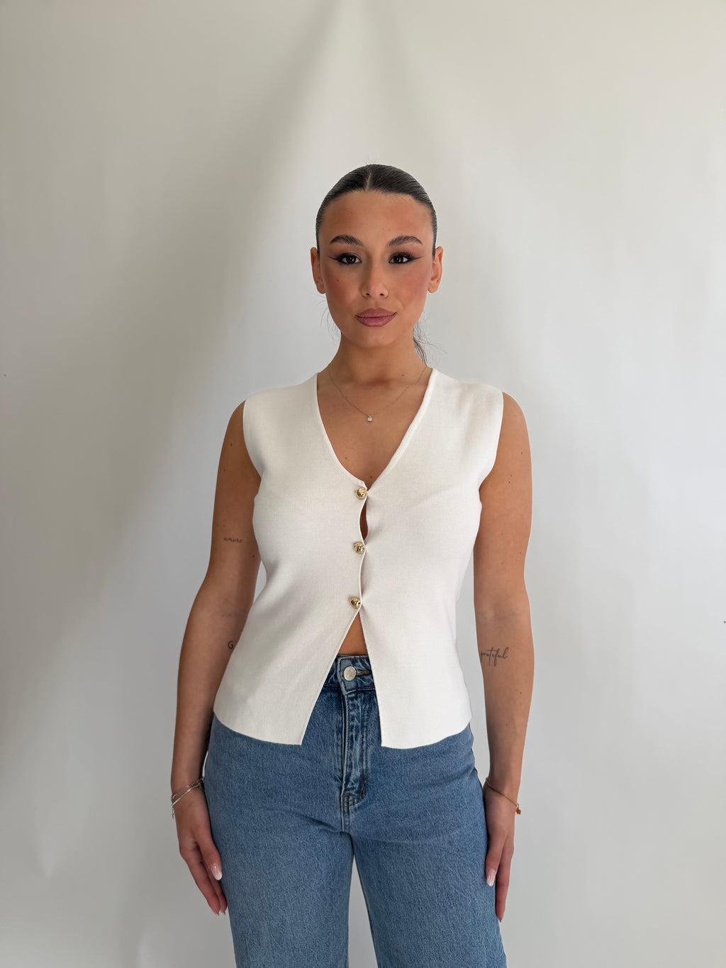 Gilet Giovy bianco
