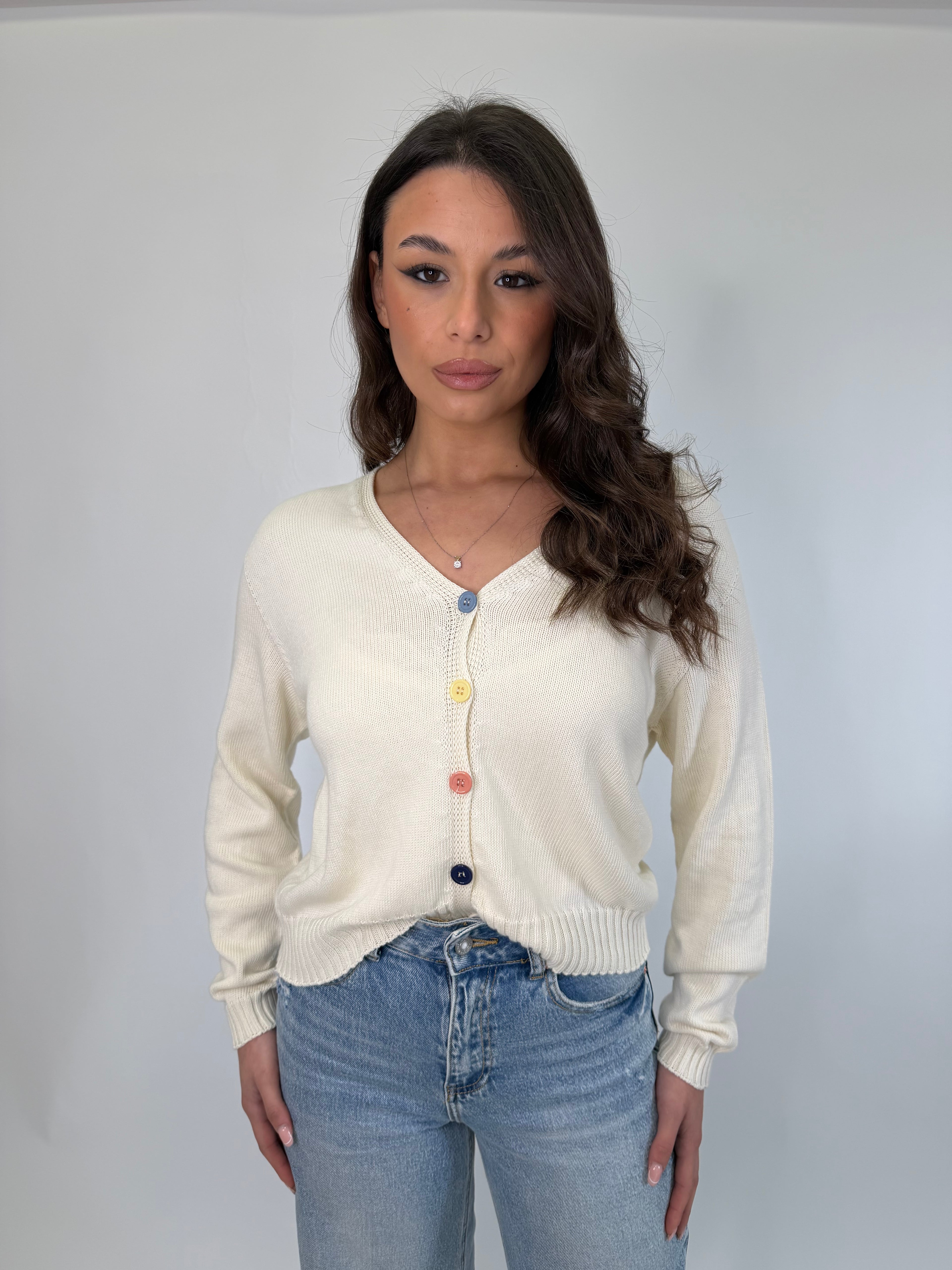 Cardigan rainbow