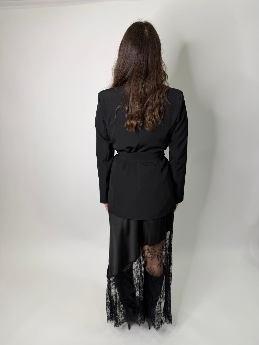 Giacca monopetto nero