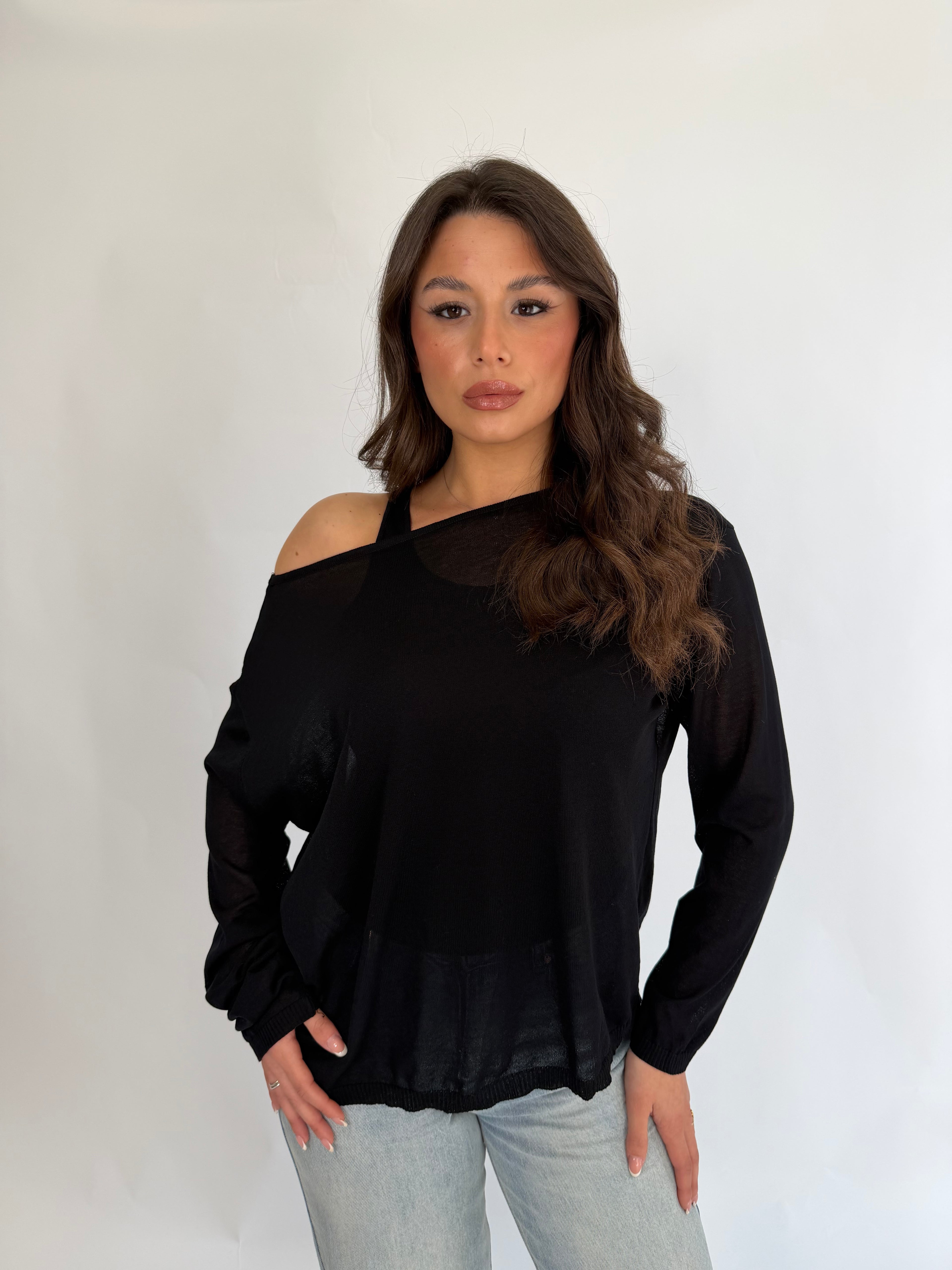 Set canotta e maglia in filo