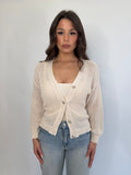 Cardigan traforato