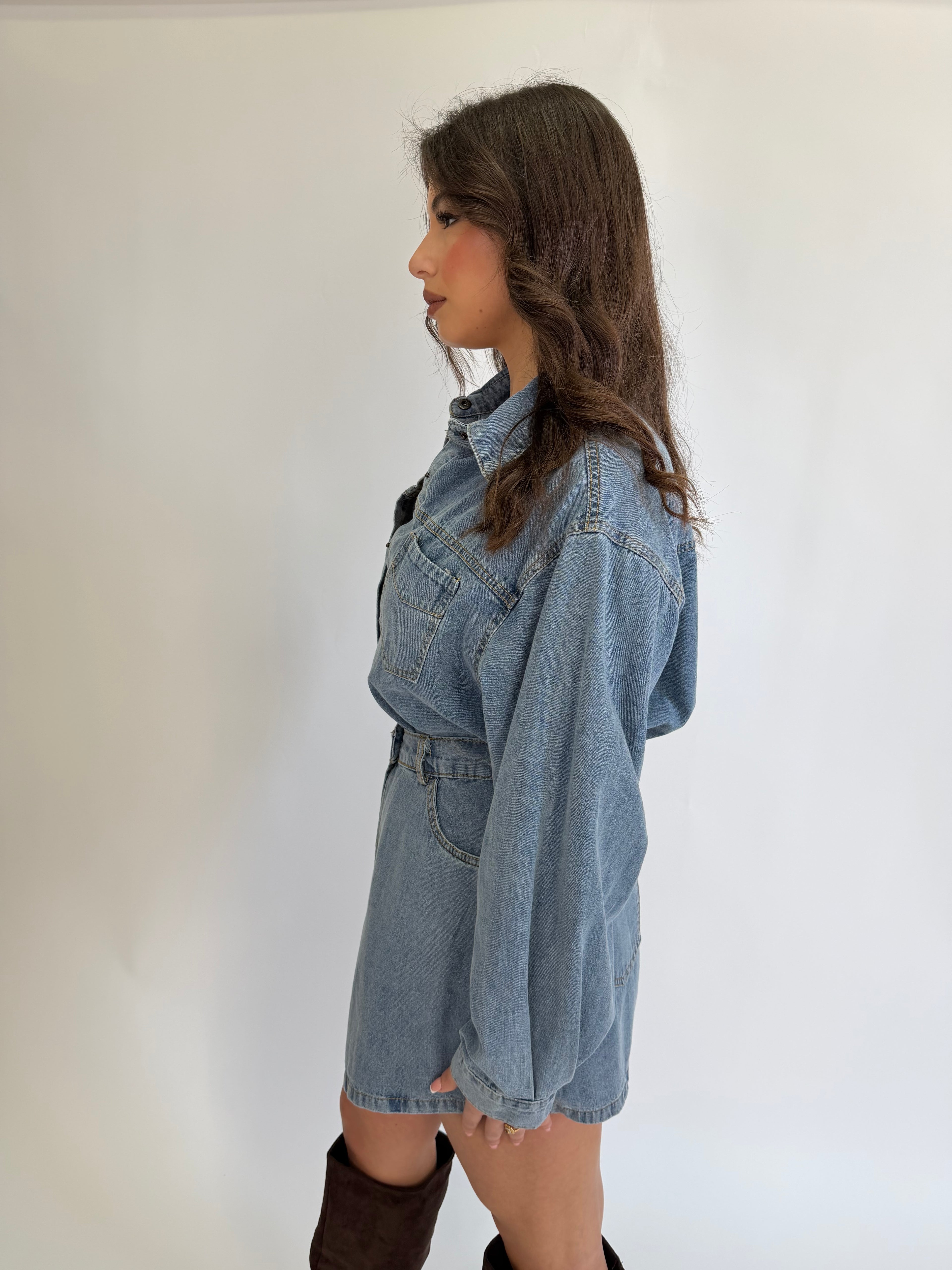 Coordset camicia e gonna 9872-11