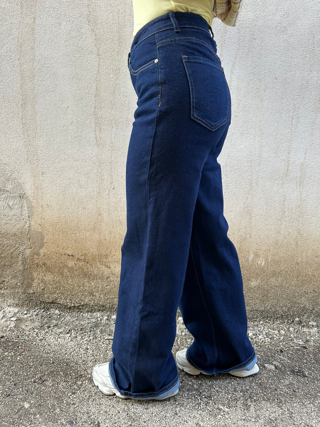 Jeans doppia abbottonatura