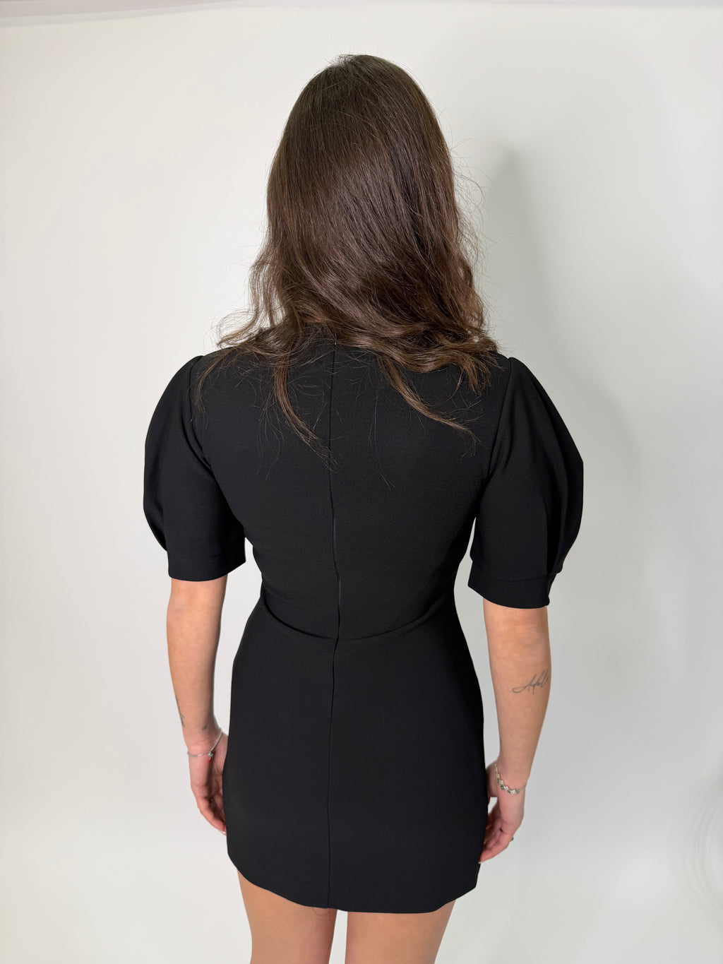 Vestito corto nero