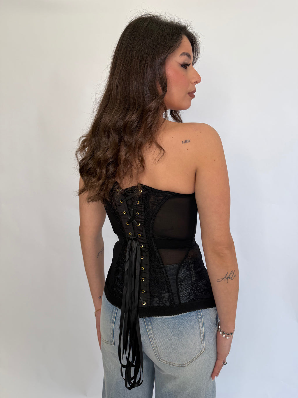 Corsetto viral nero