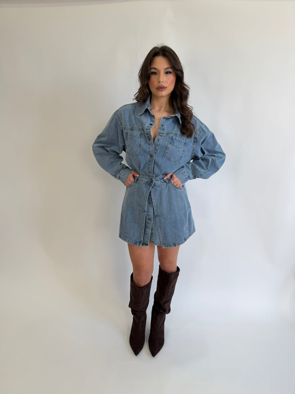 Coordset camicia e gonna 9872-11