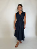 Vestito midi in cotone