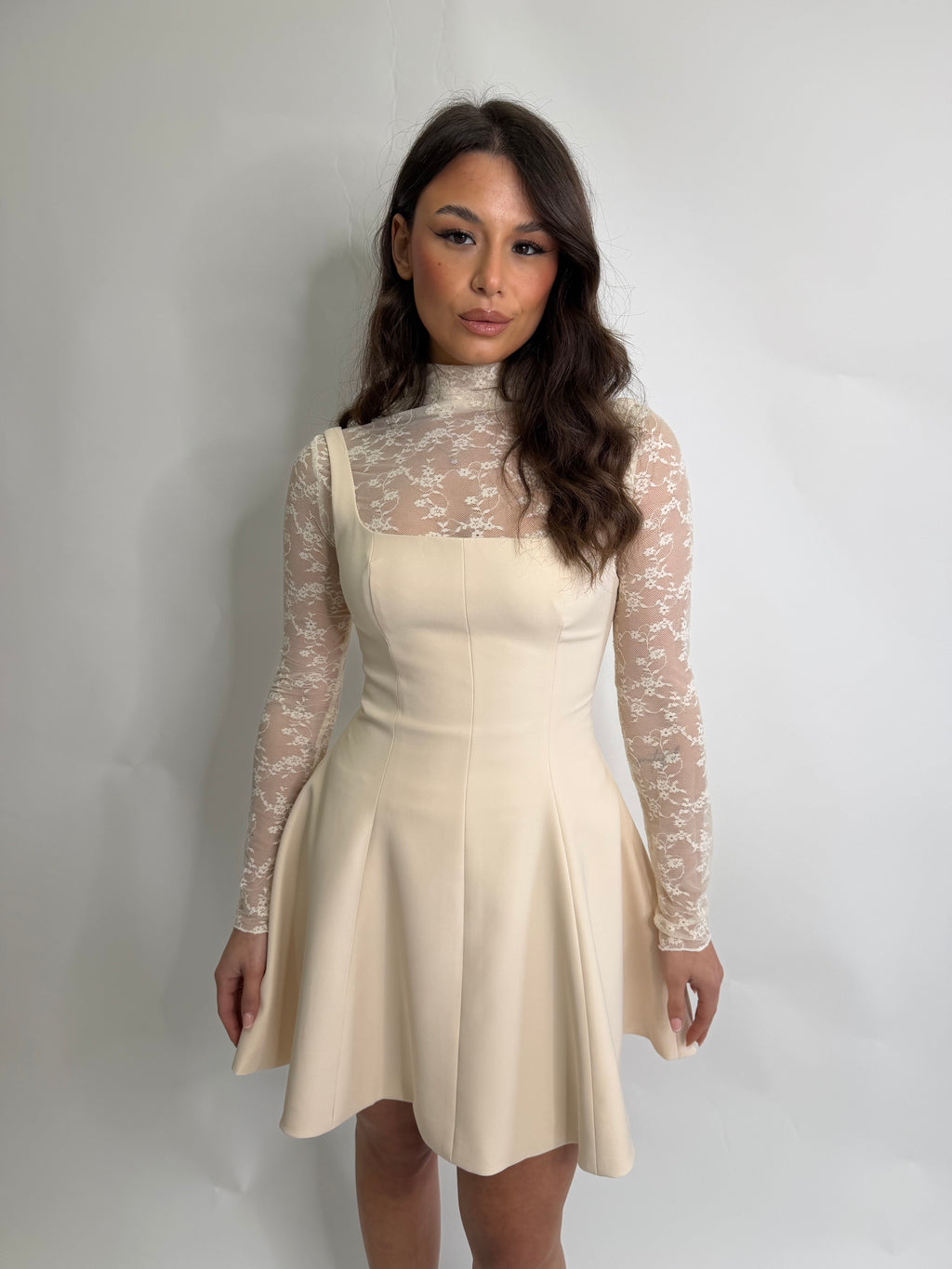 Vestito Arianna con gonna svasata