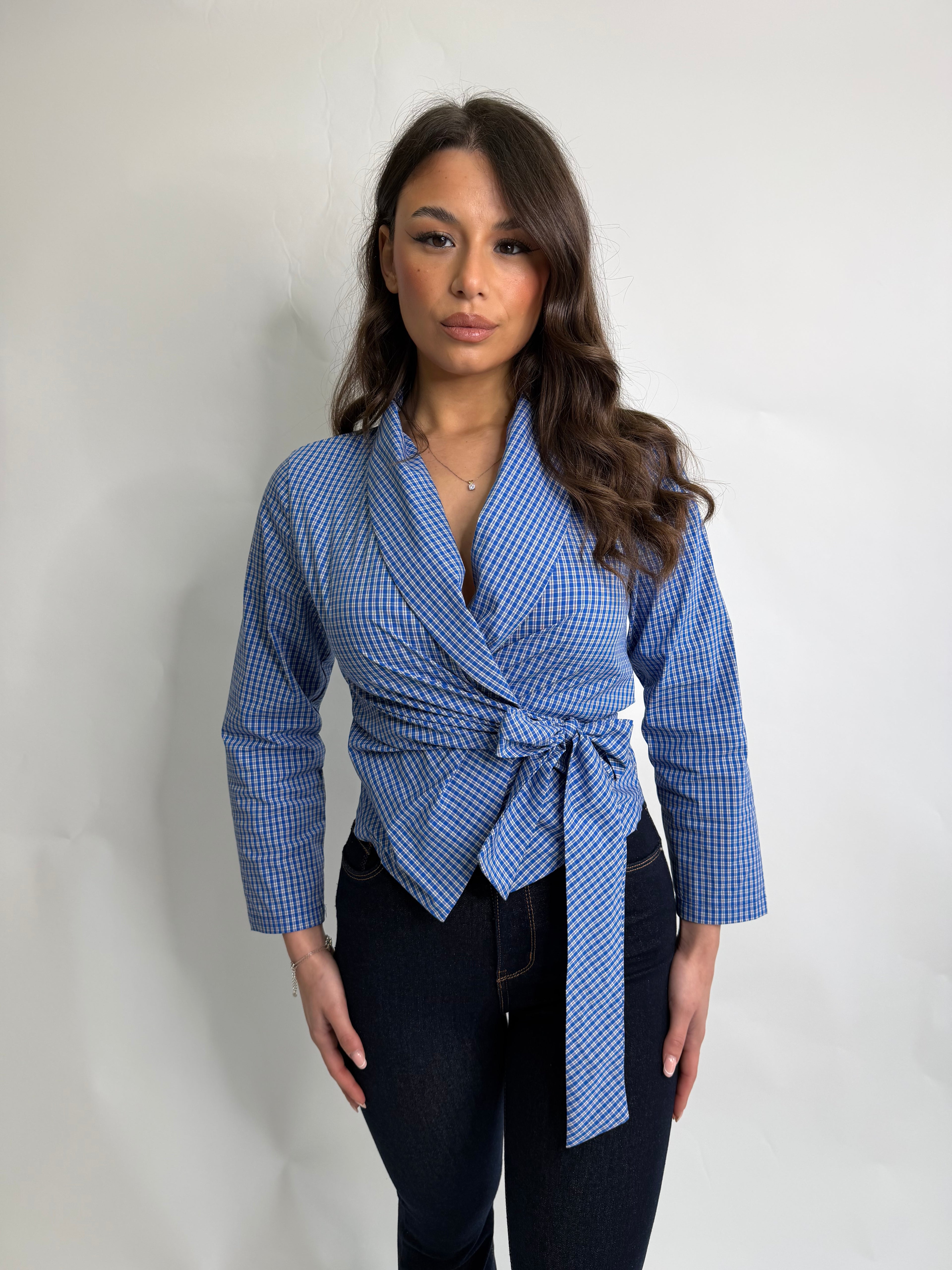 Camicia Pamela con fiocco