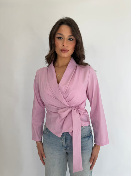 Camicia Pamela con fiocco