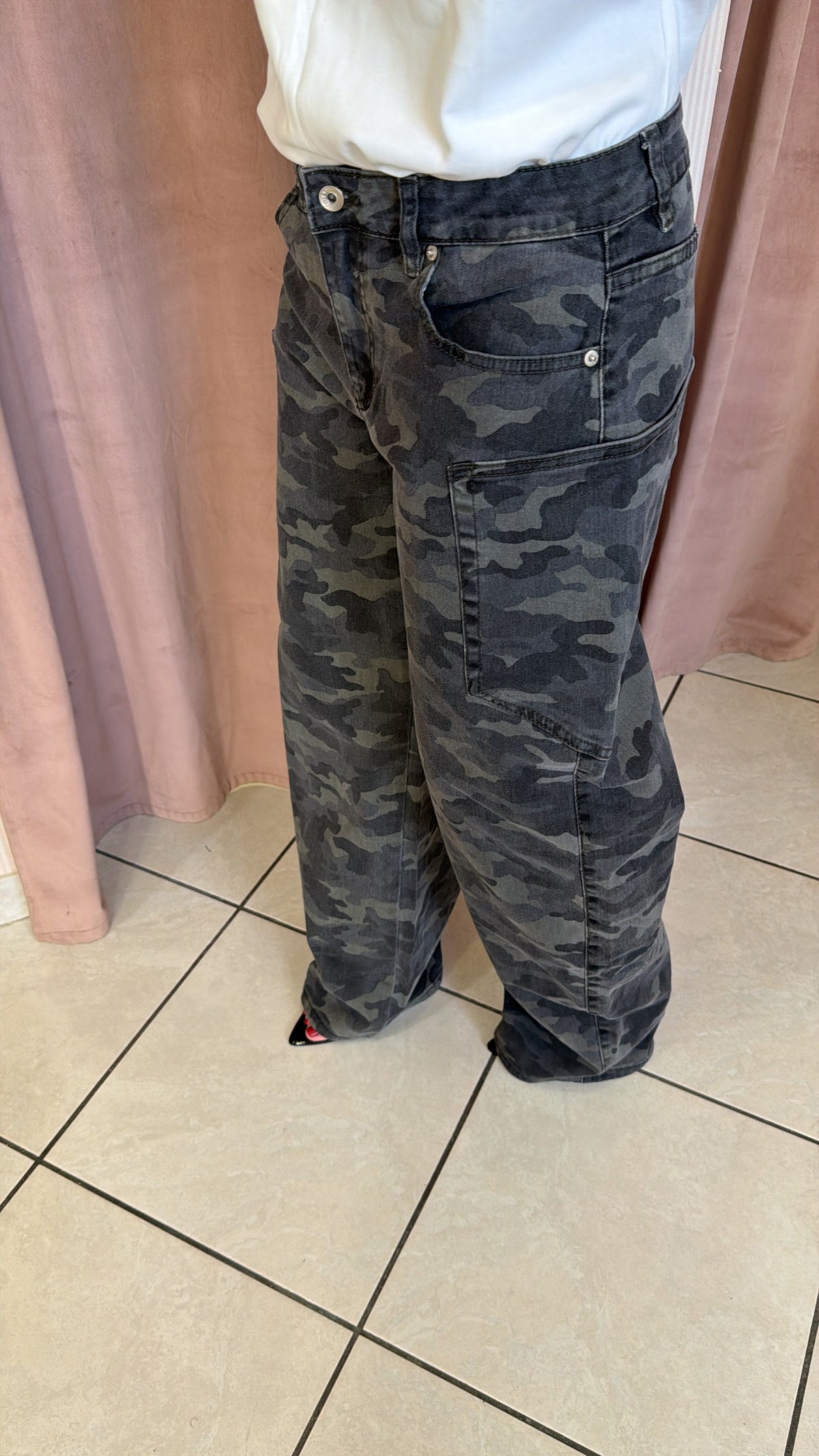 Jeans Rebel camouflage