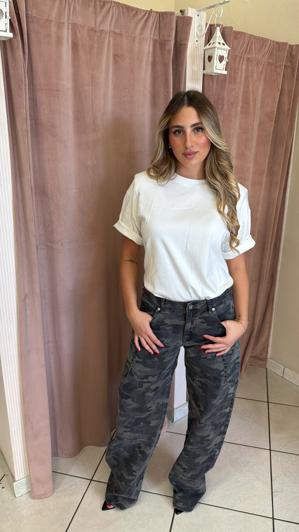 Jeans Rebel camouflage