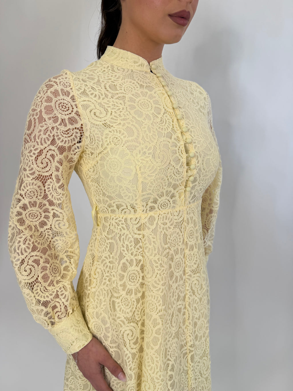 Vestito Eleonora midi pizzo