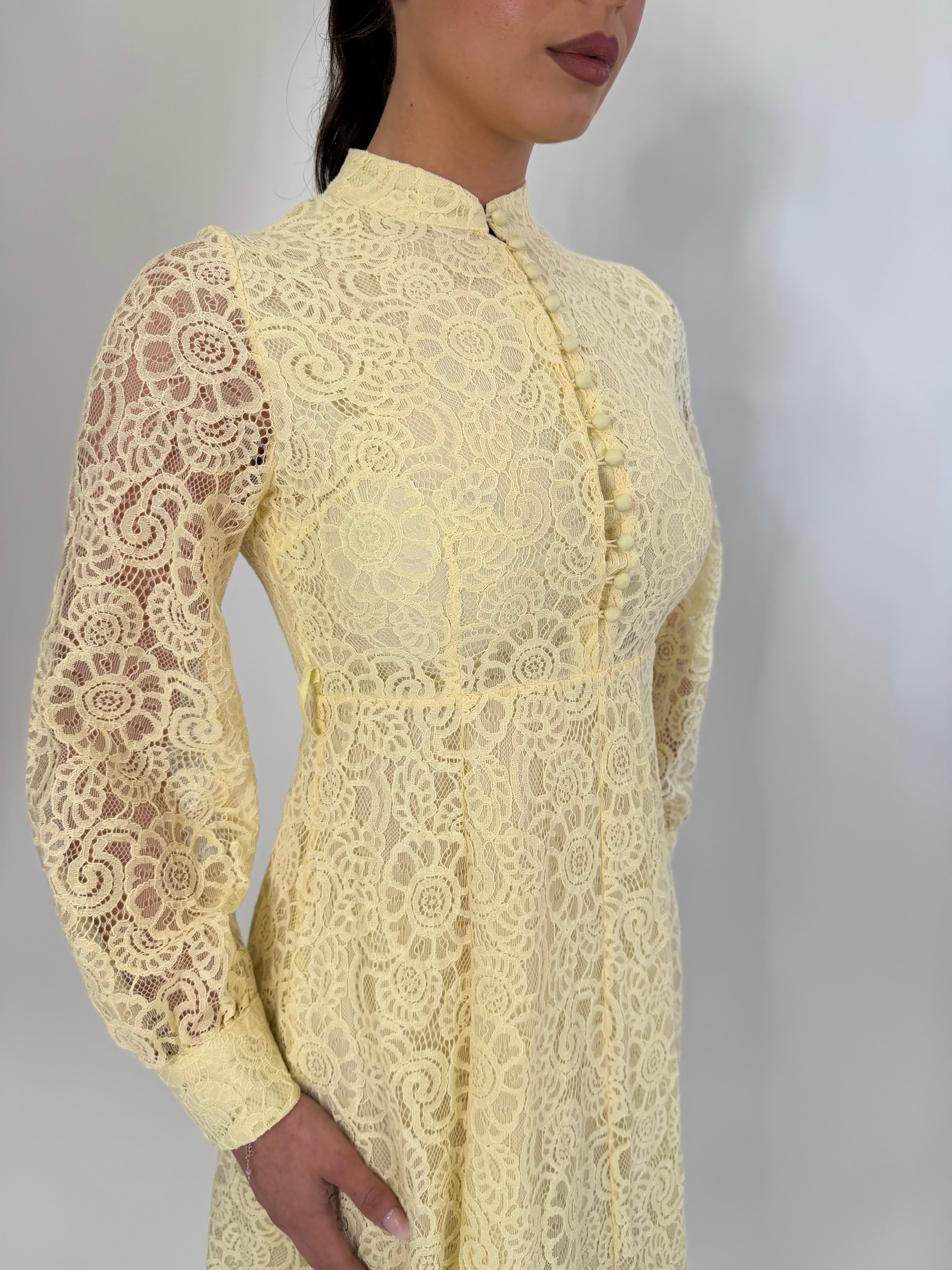 Vestito Eleonora midi pizzo