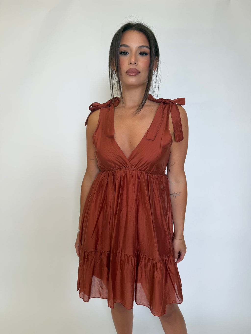 Vestito fiocchetti