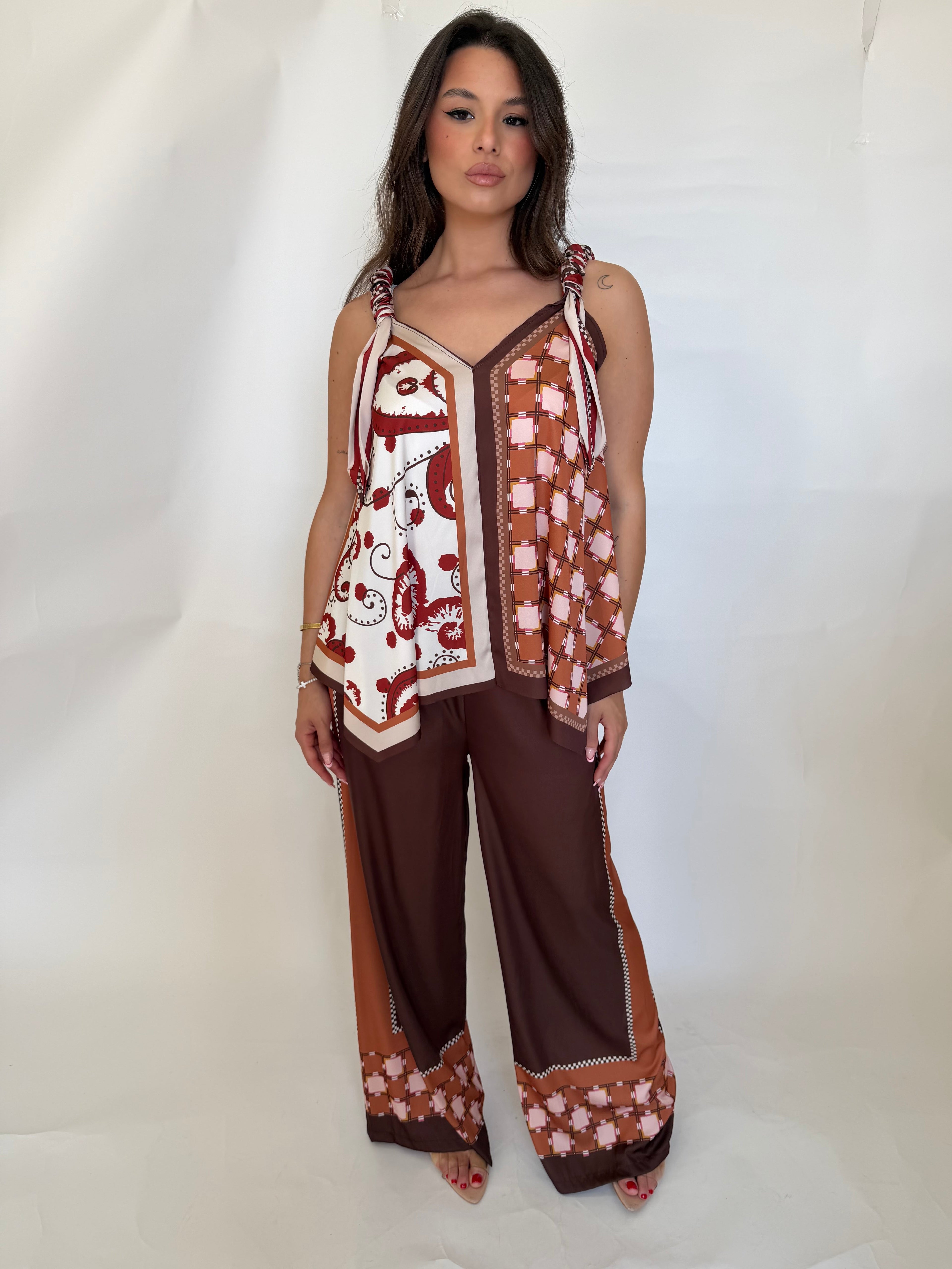 Coordinato Chiara in satin