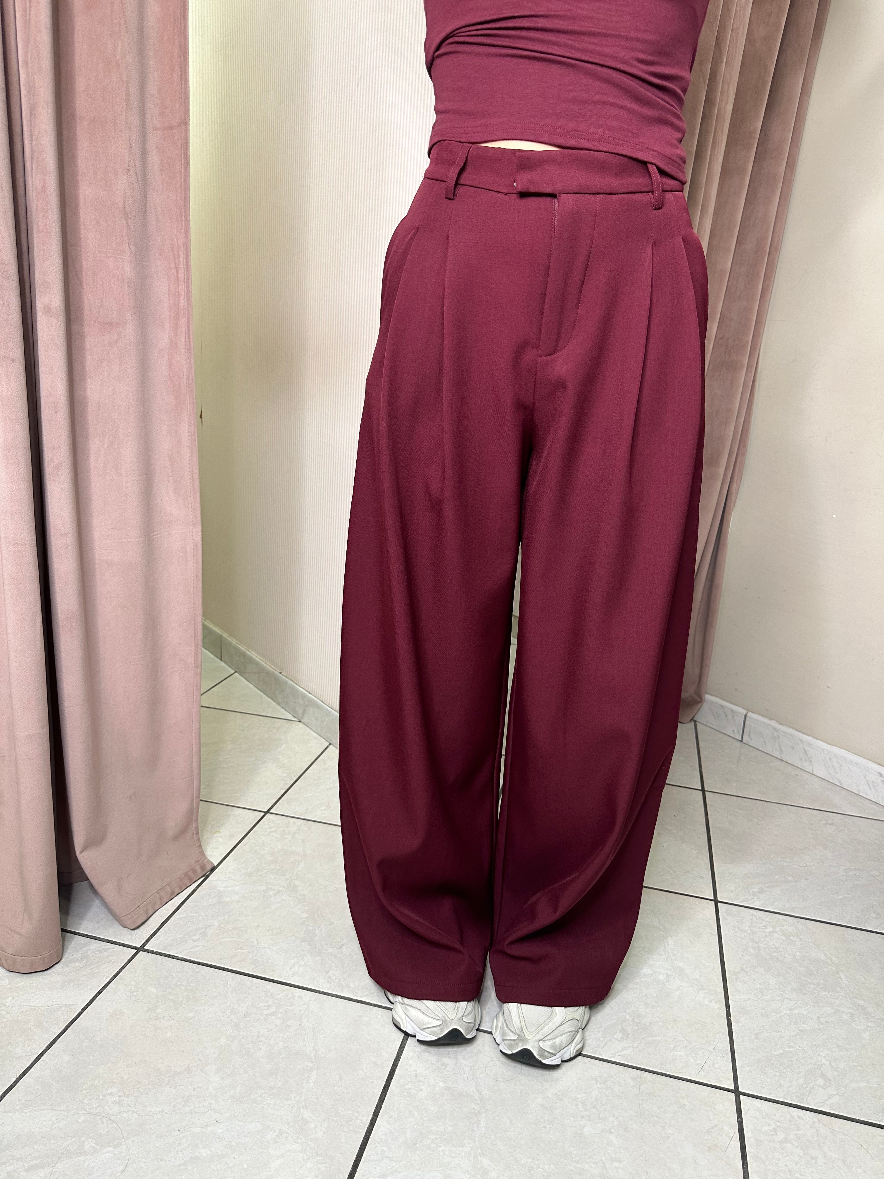 Pantalone con pile interno