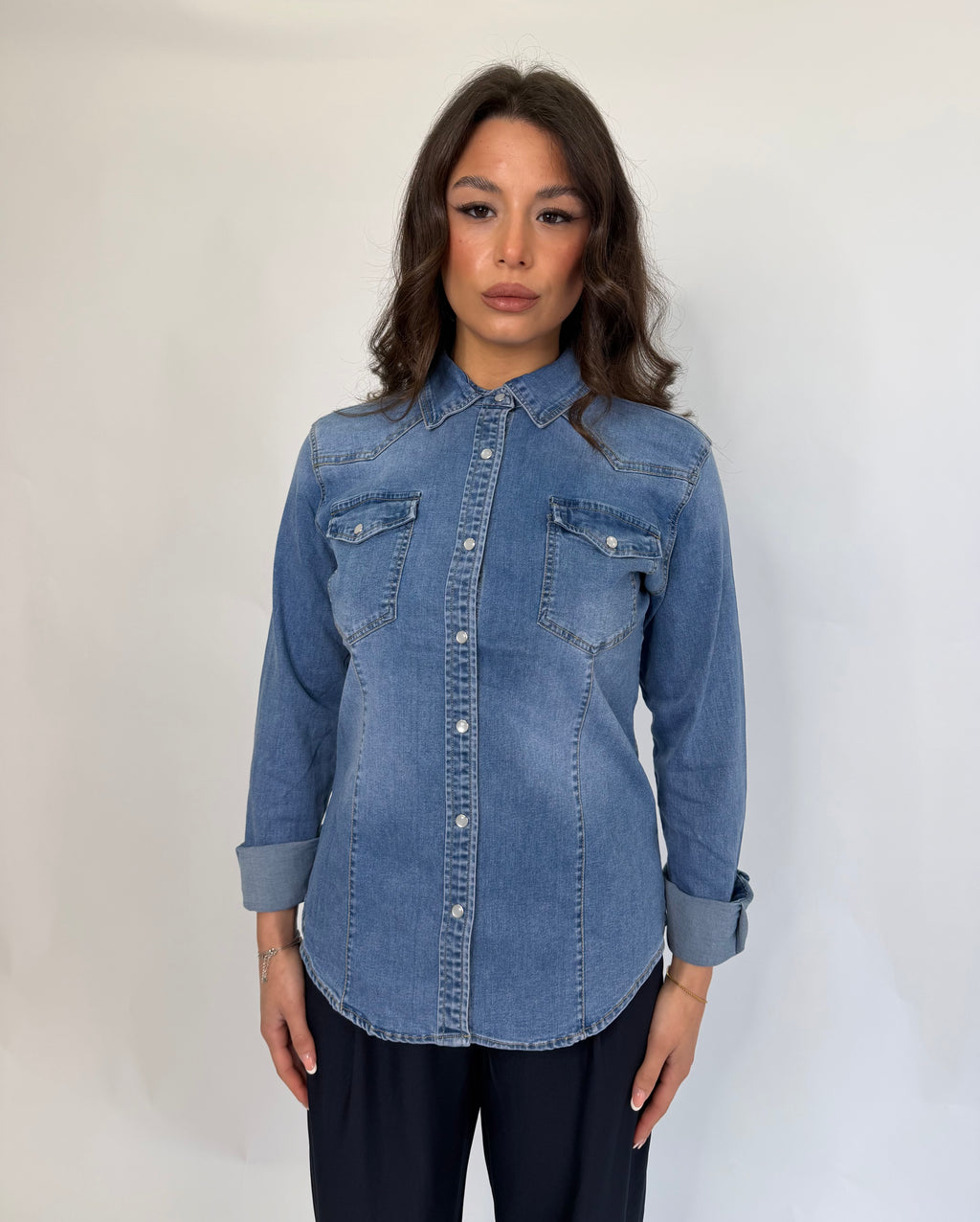 Camicia jeans slim fit