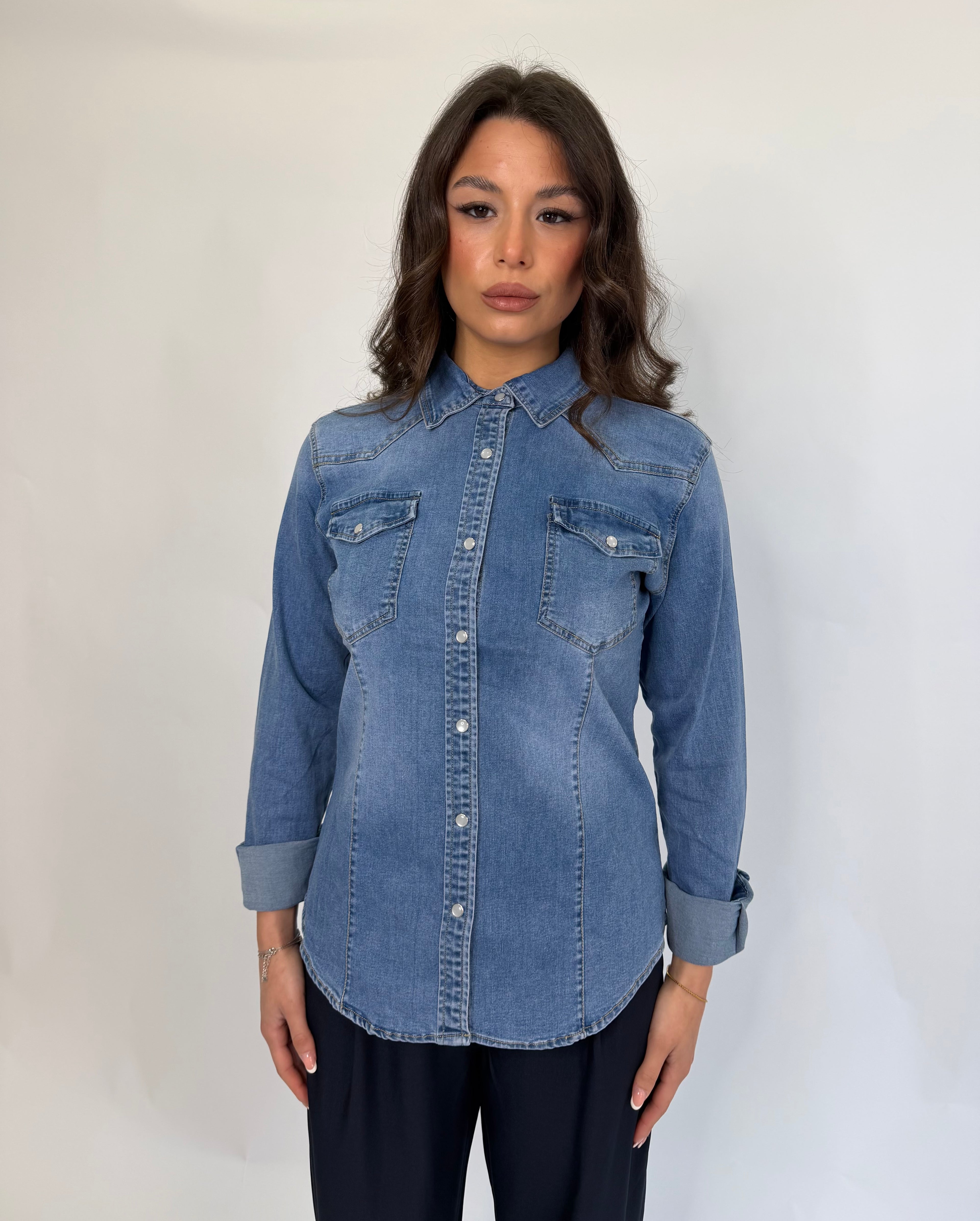 Camicia jeans slim fit