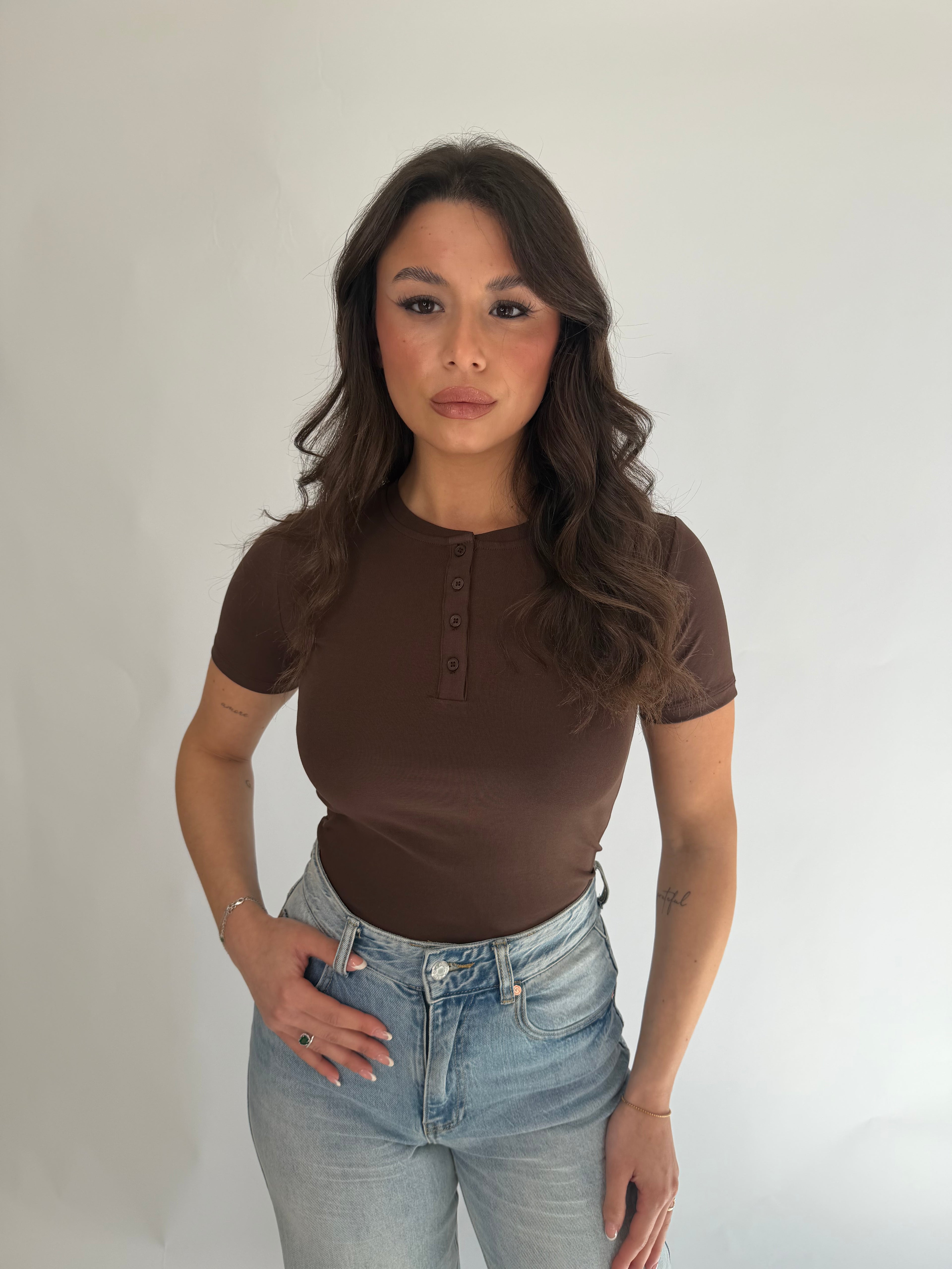 Maglia serafino Lumina