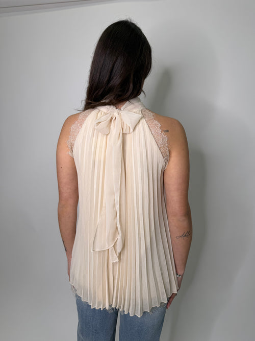 Blusa Ivonne plisettata