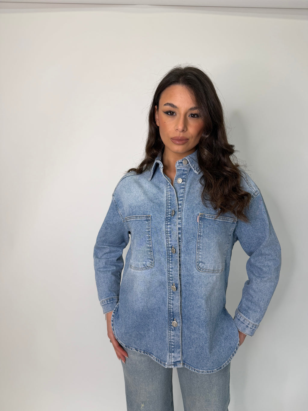 Camicia Yoko denim chiaro