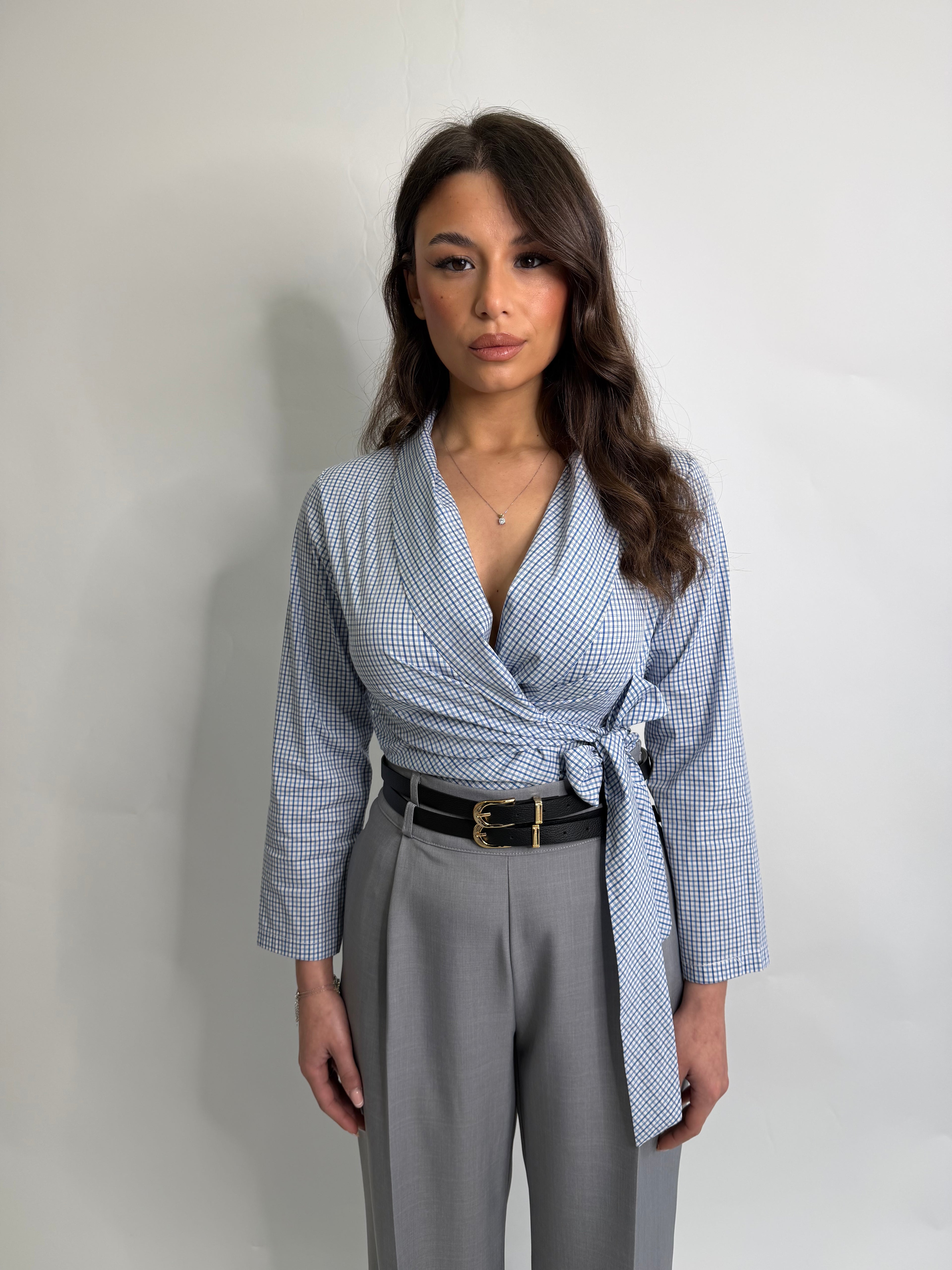 Camicia Pamela con fiocco
