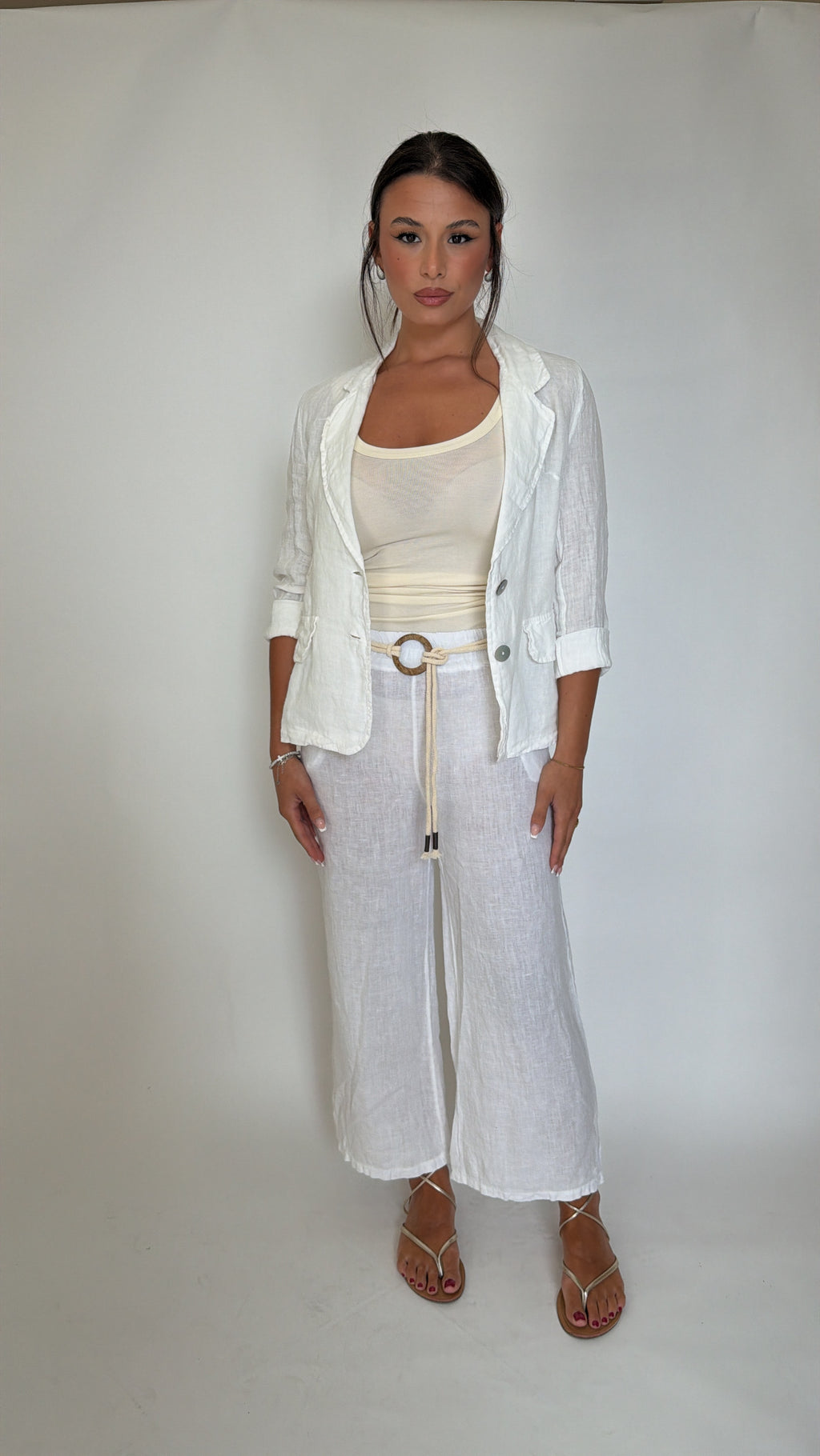 Pantaloni in lino