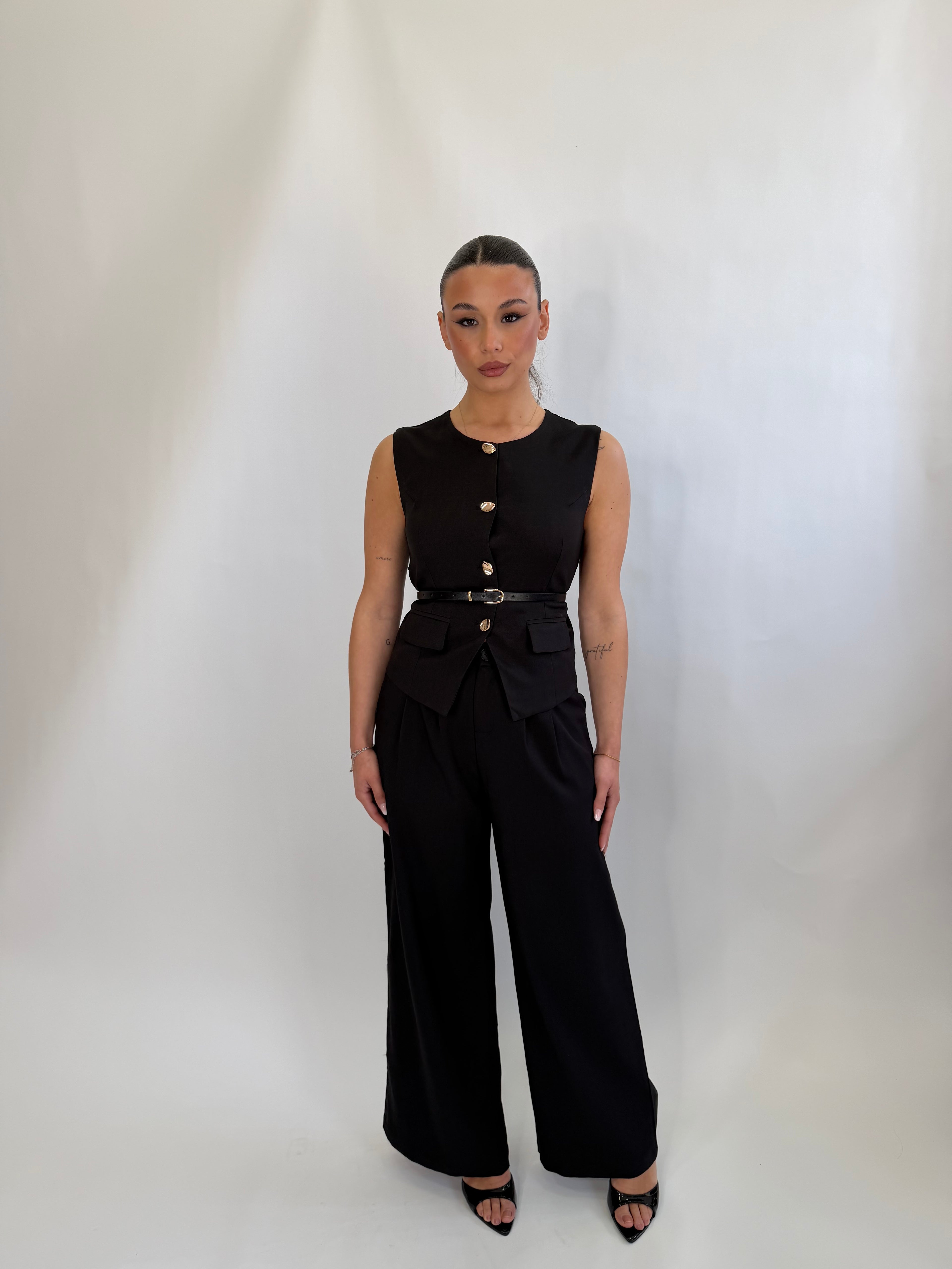 Completo Mindy gilet e pantalone