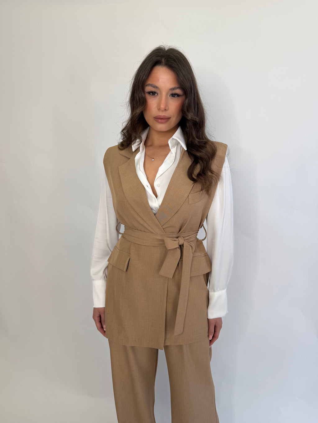 Coord set con gilet