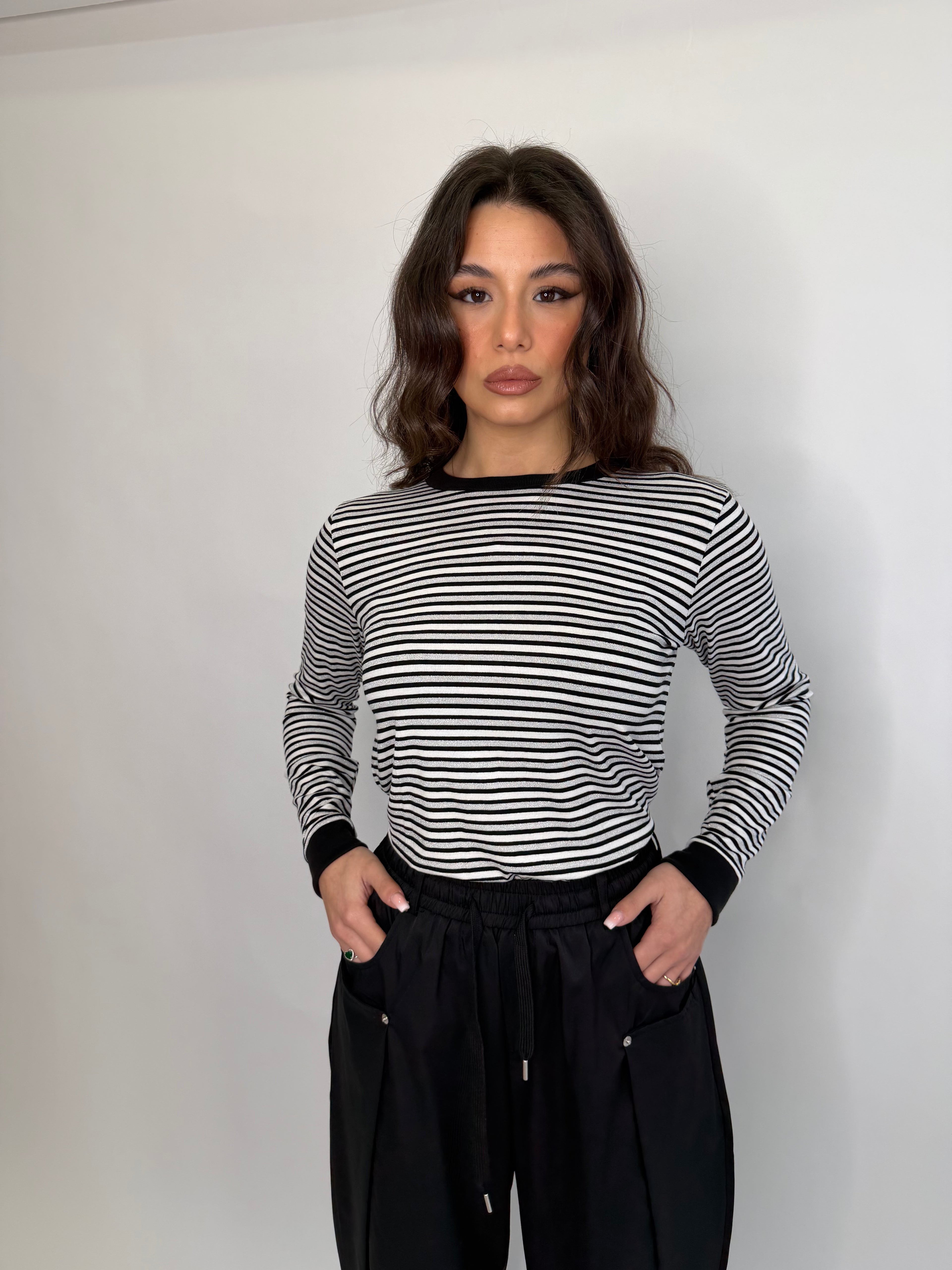 Maglia a righe