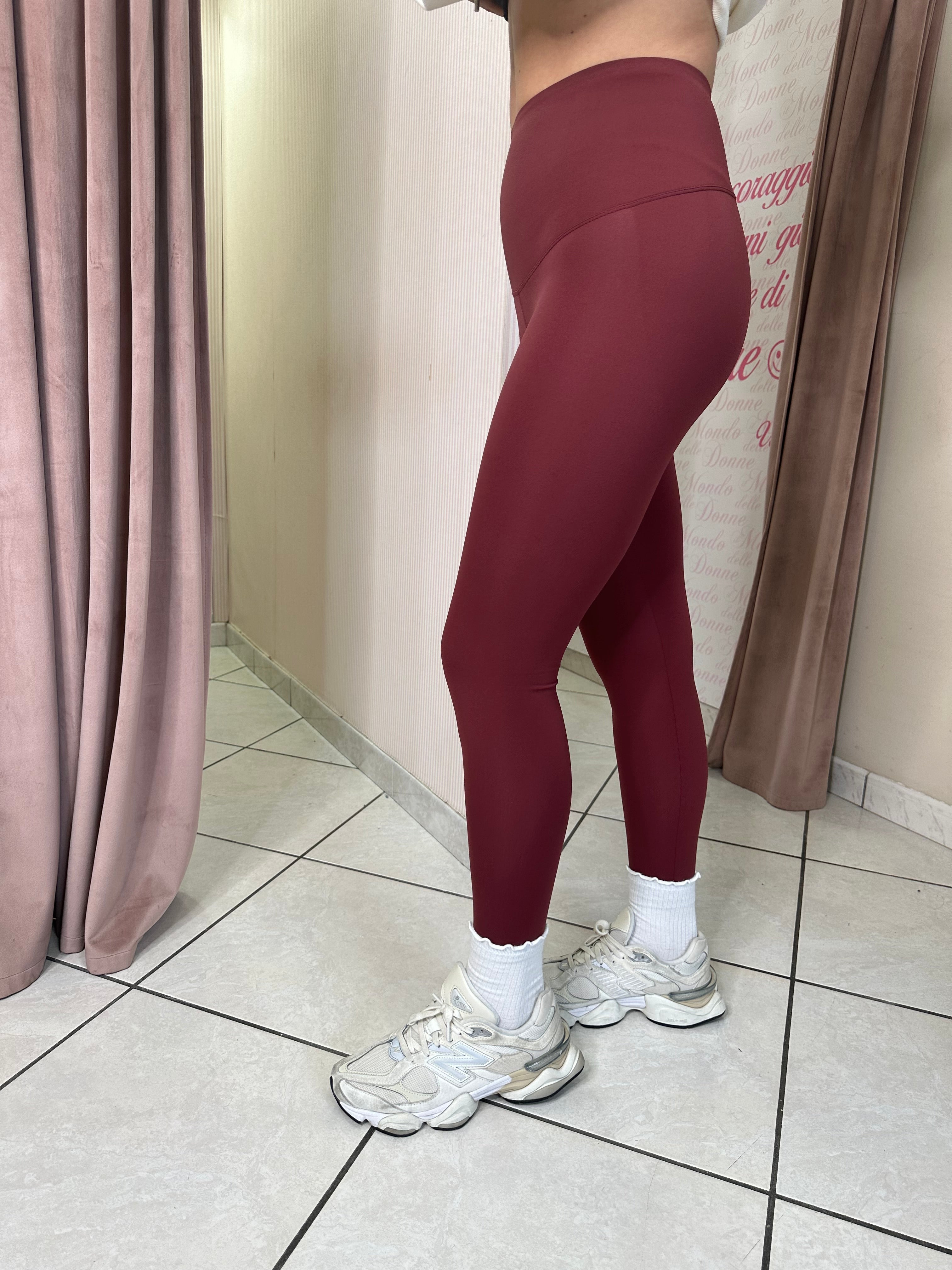 Leggins felpato modellante