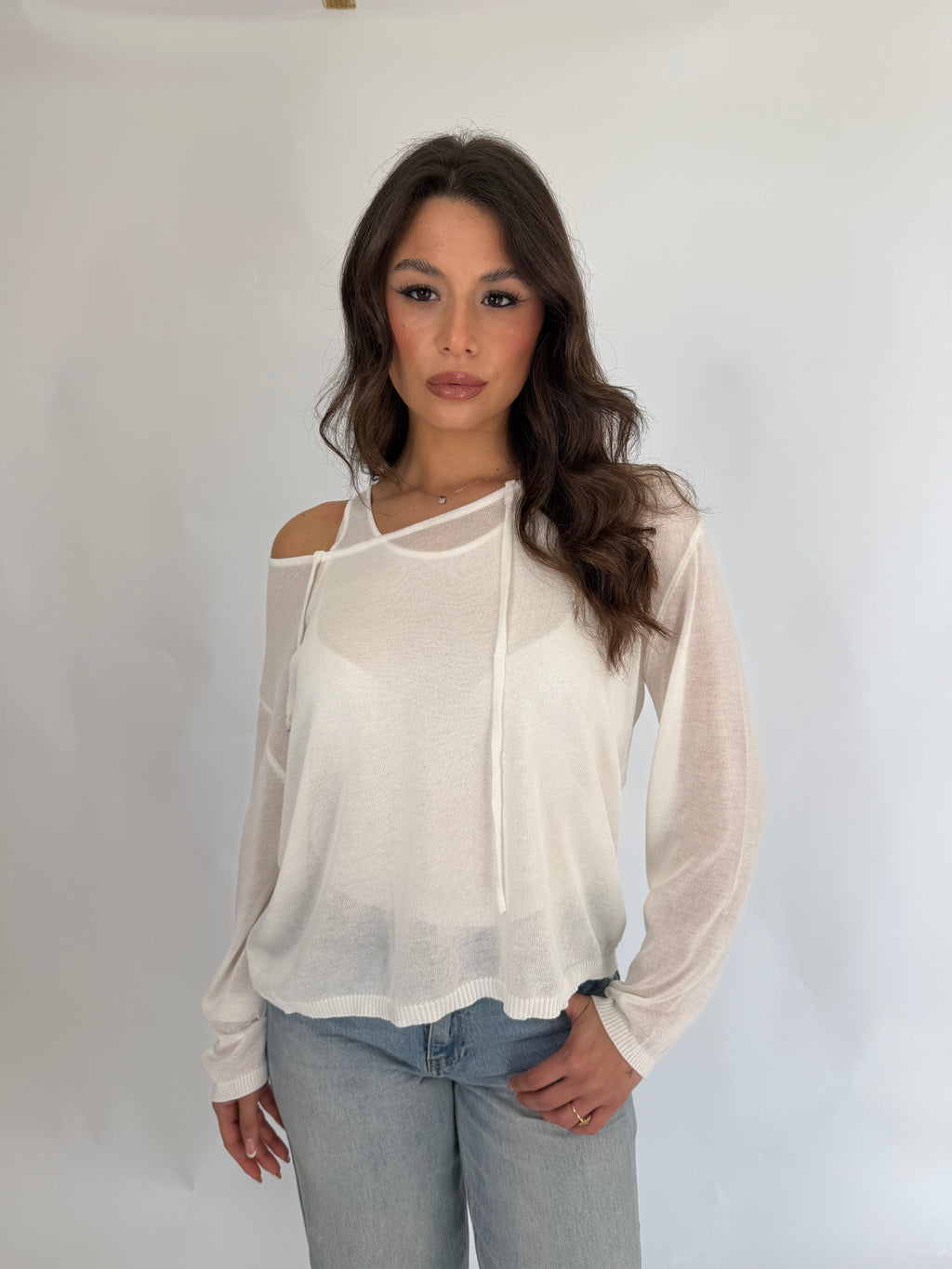 Set canotta e maglia in filo