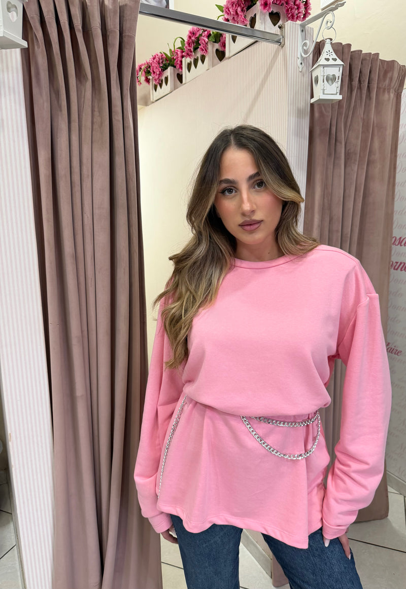 Felpa con spalline JUST WEST