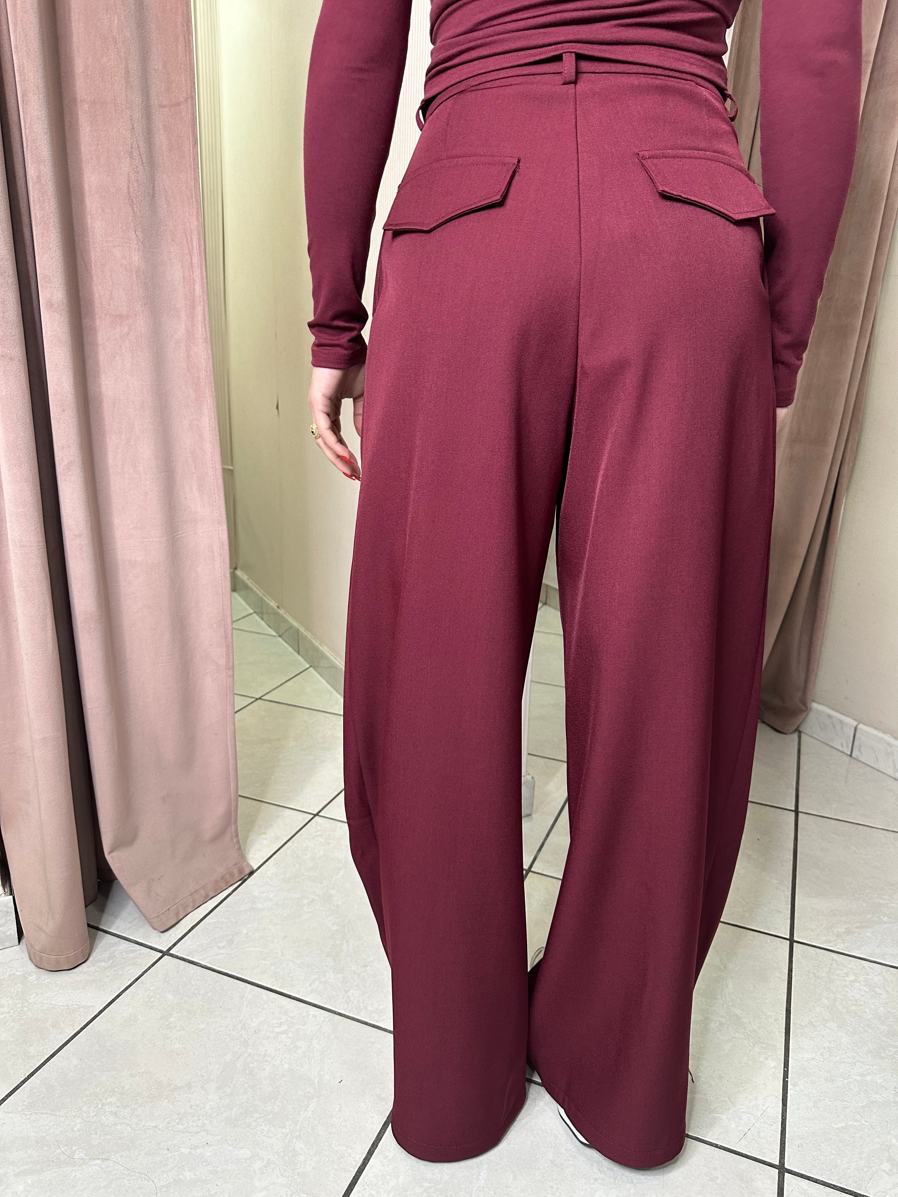 Pantalone con pile interno