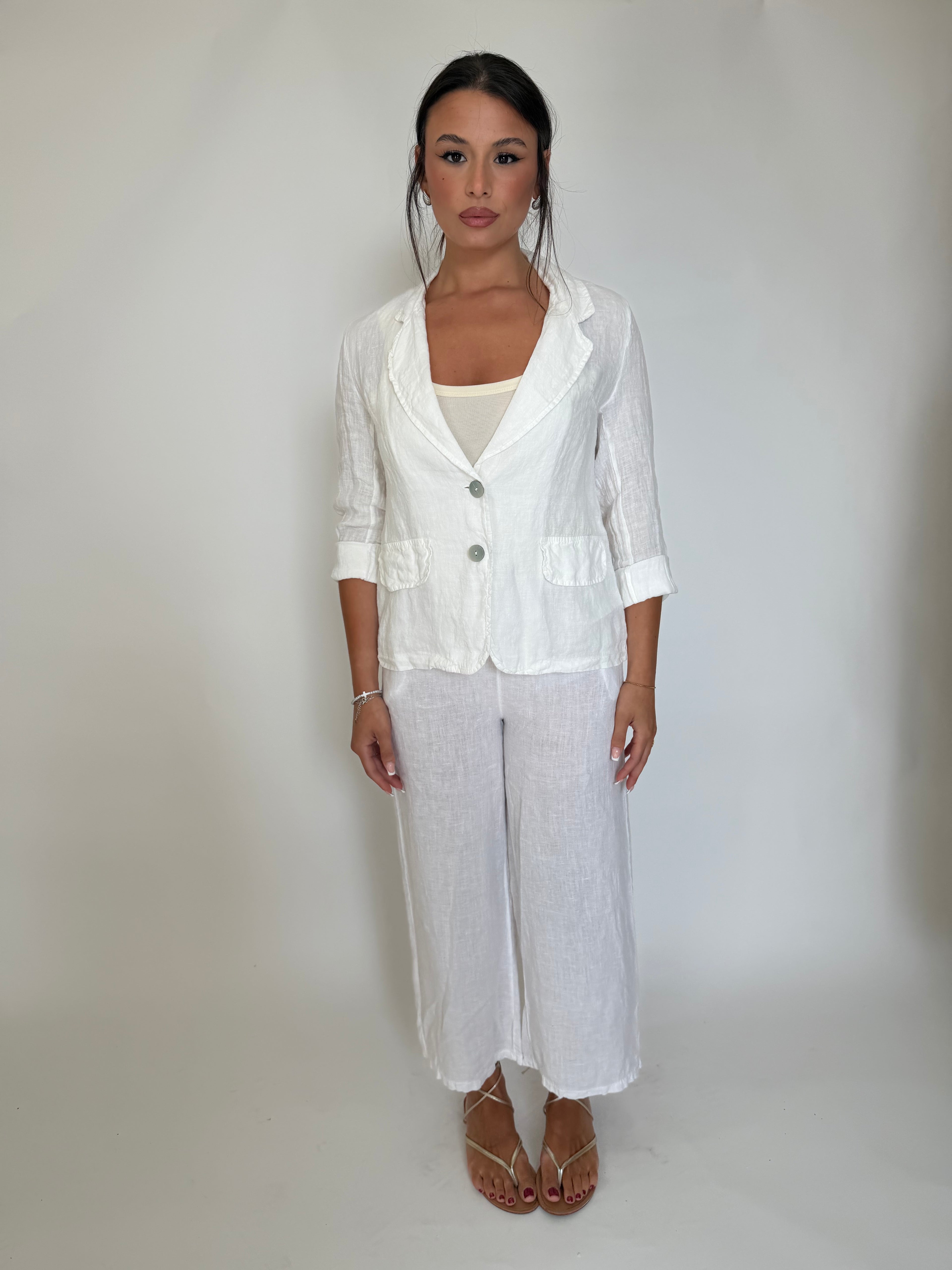 Pantaloni in lino