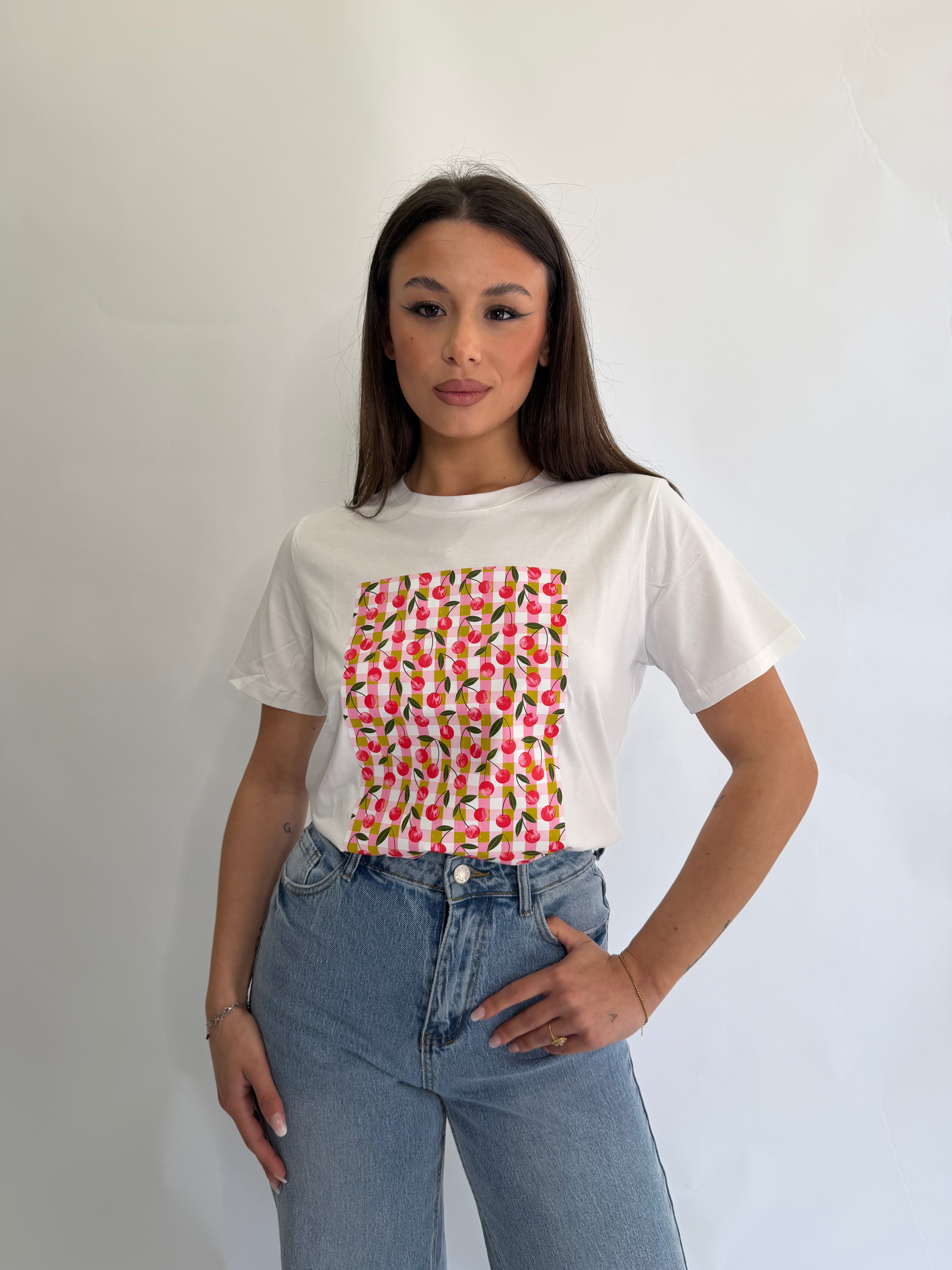 T shirt ciliegie