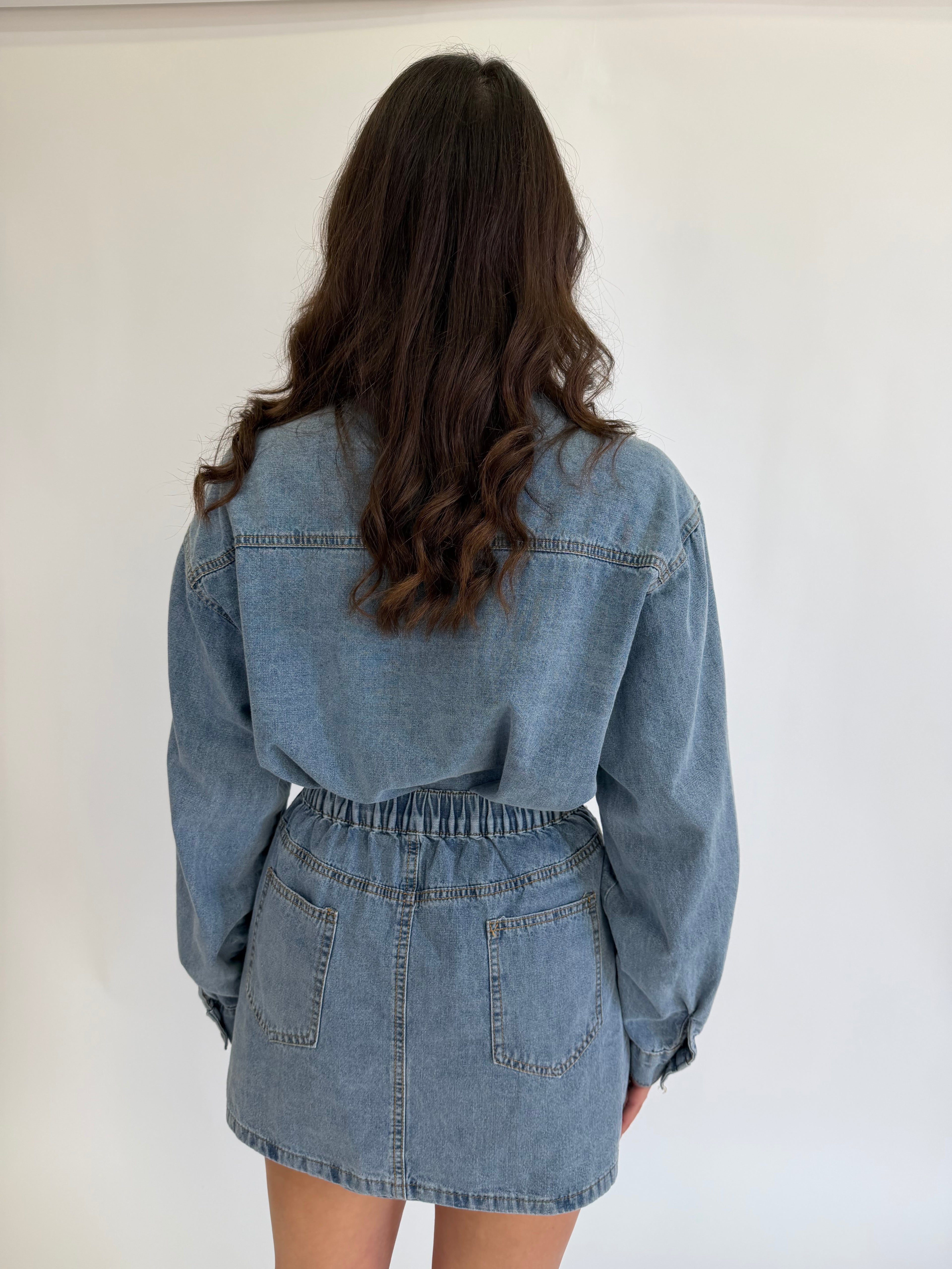 Coordset camicia e gonna 9872-11