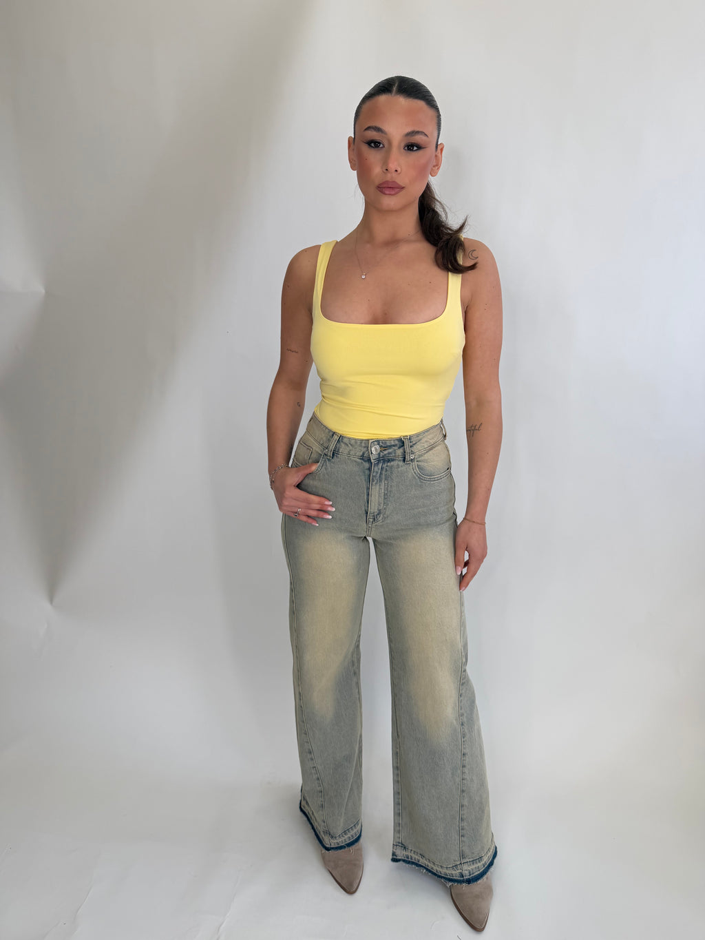 Jeans Taylor sabbiato