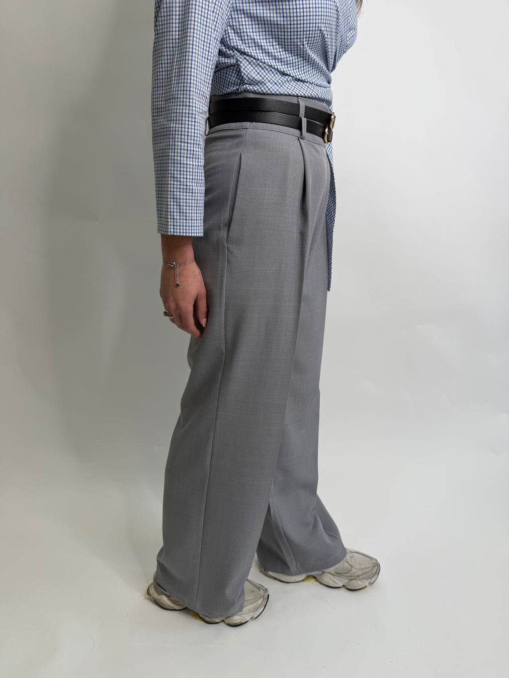 Pantaloni Sandra doppia cintura