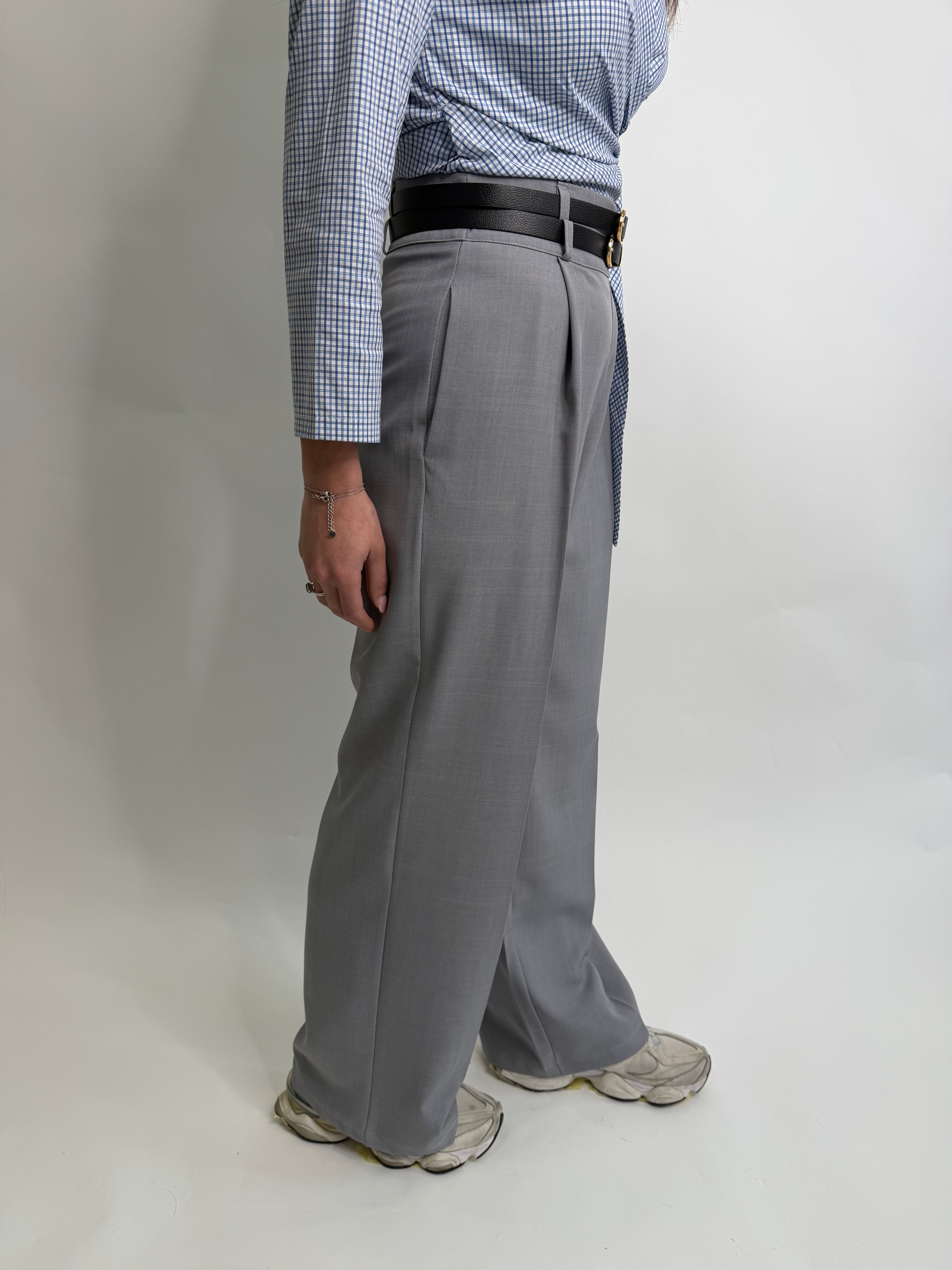 Pantaloni Sandra doppia cintura