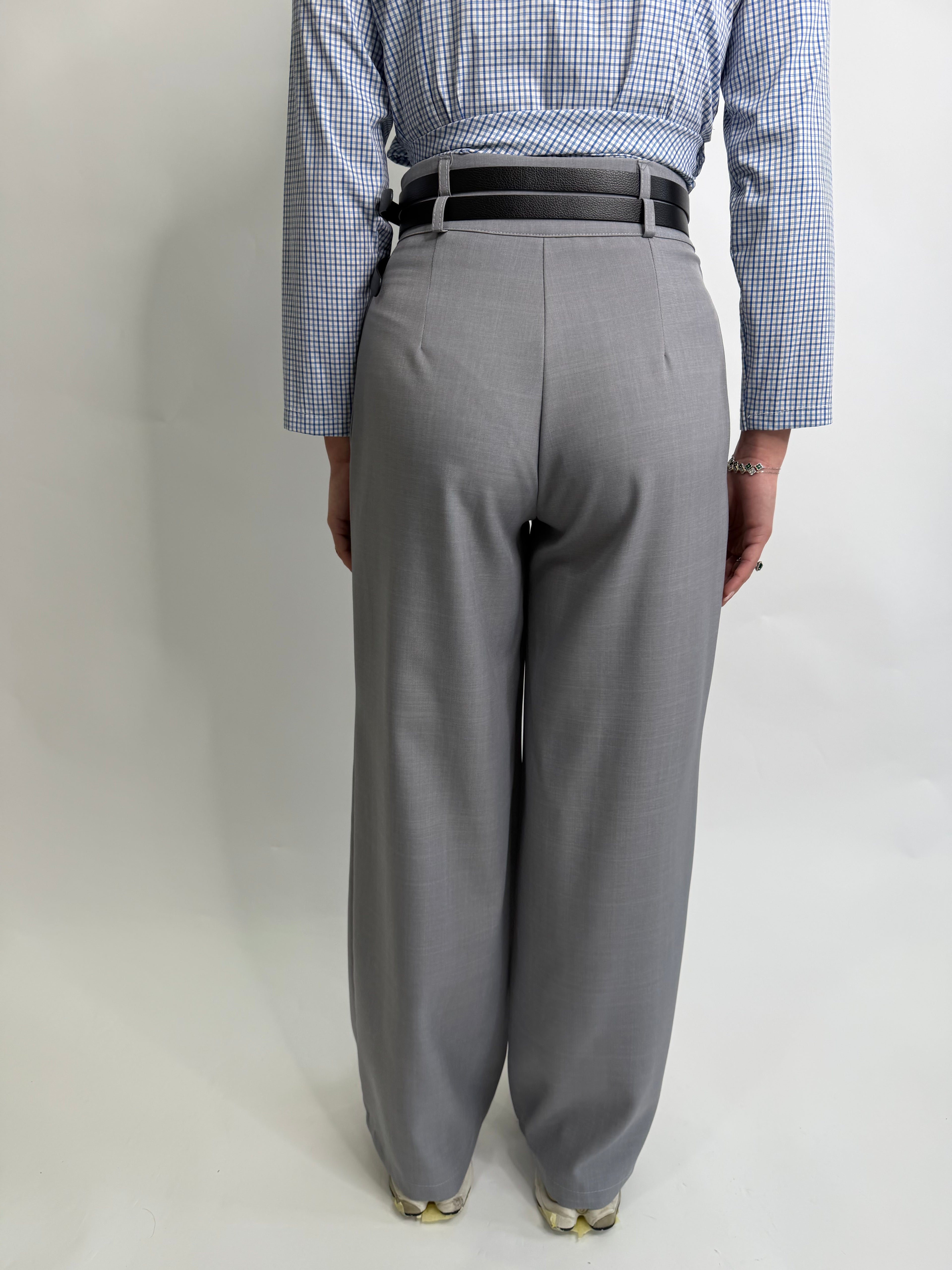 Pantaloni Sandra doppia cintura