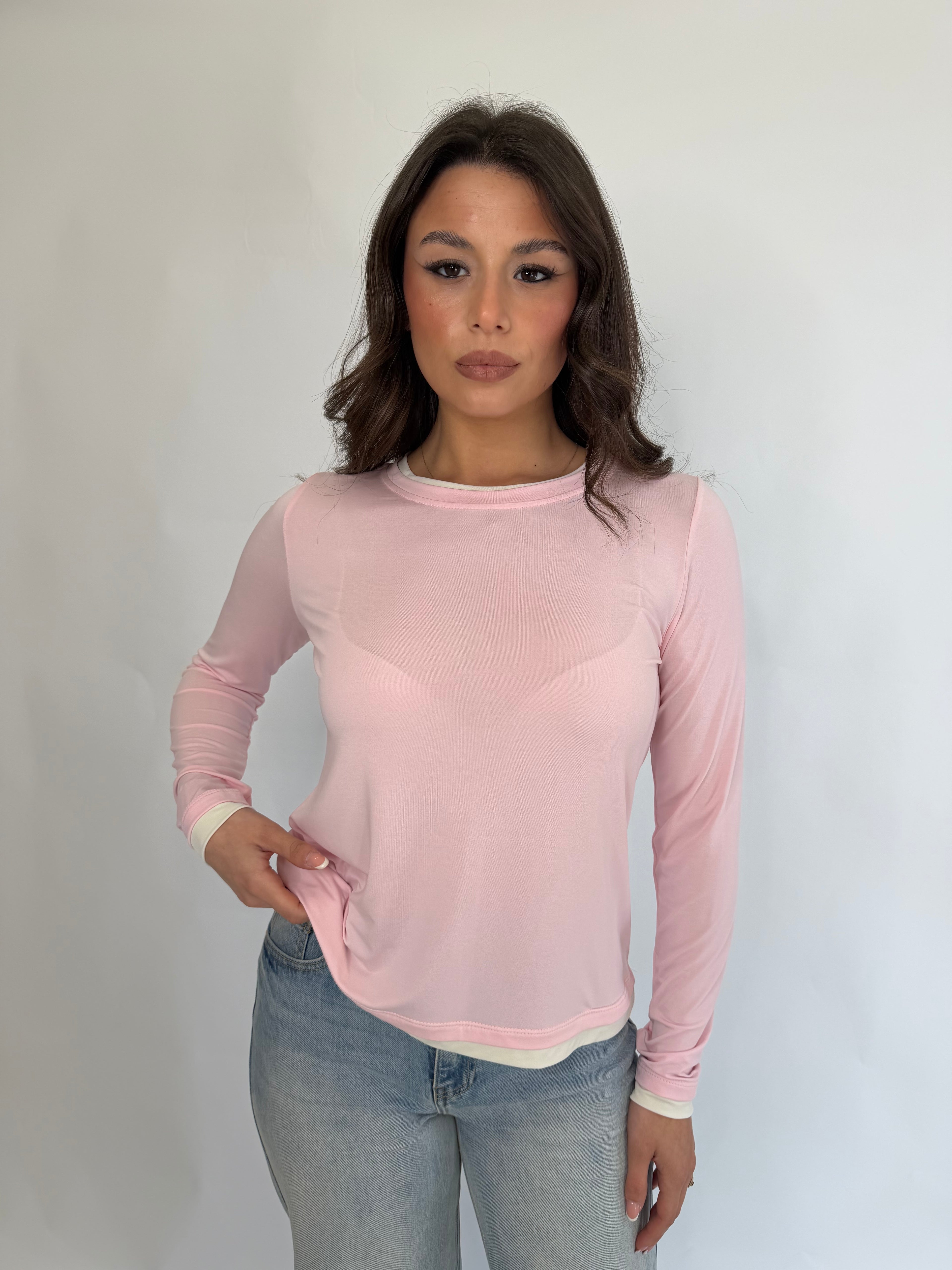 Maglia doppio effetto