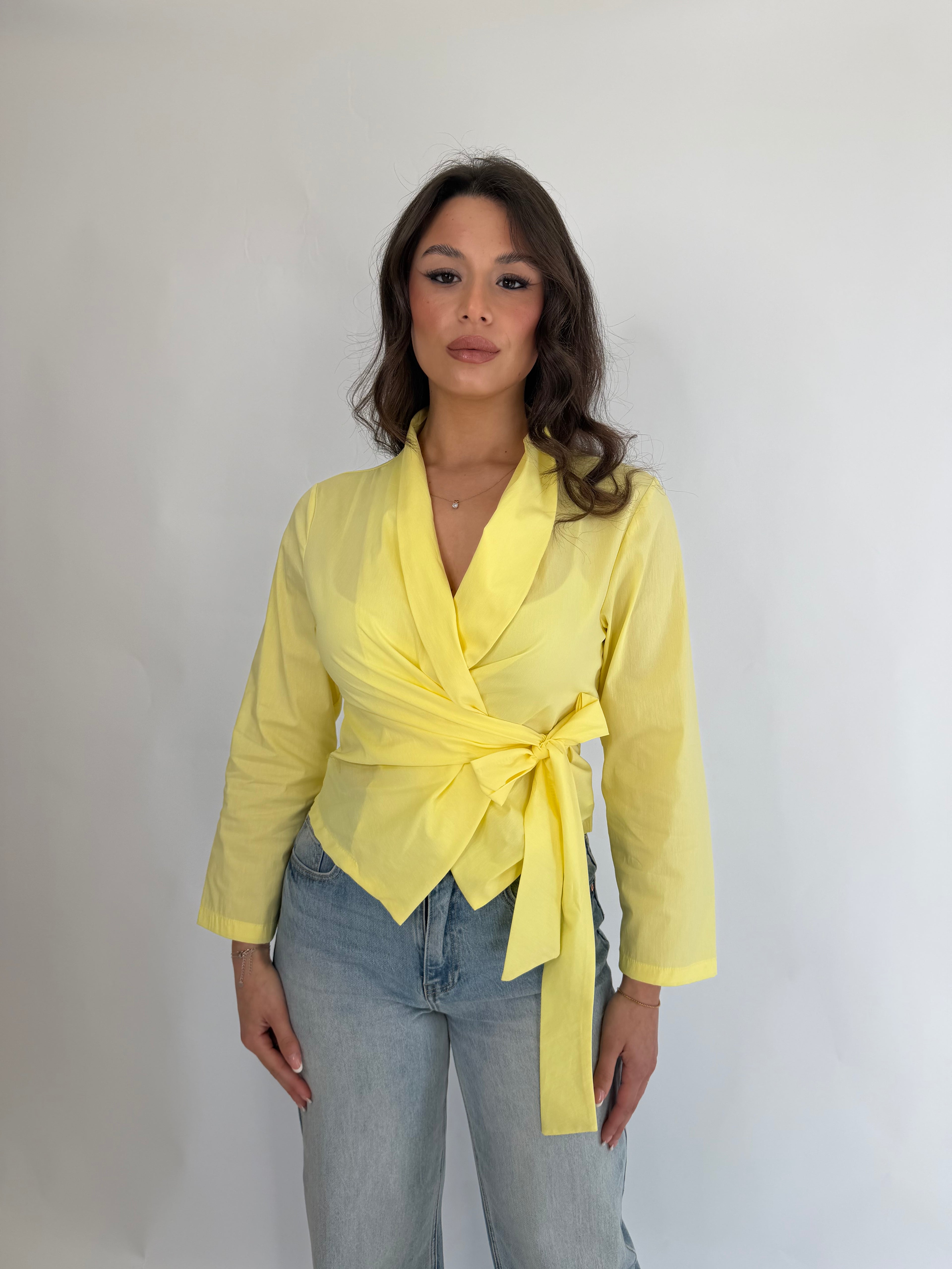 Camicia Pamela con fiocco