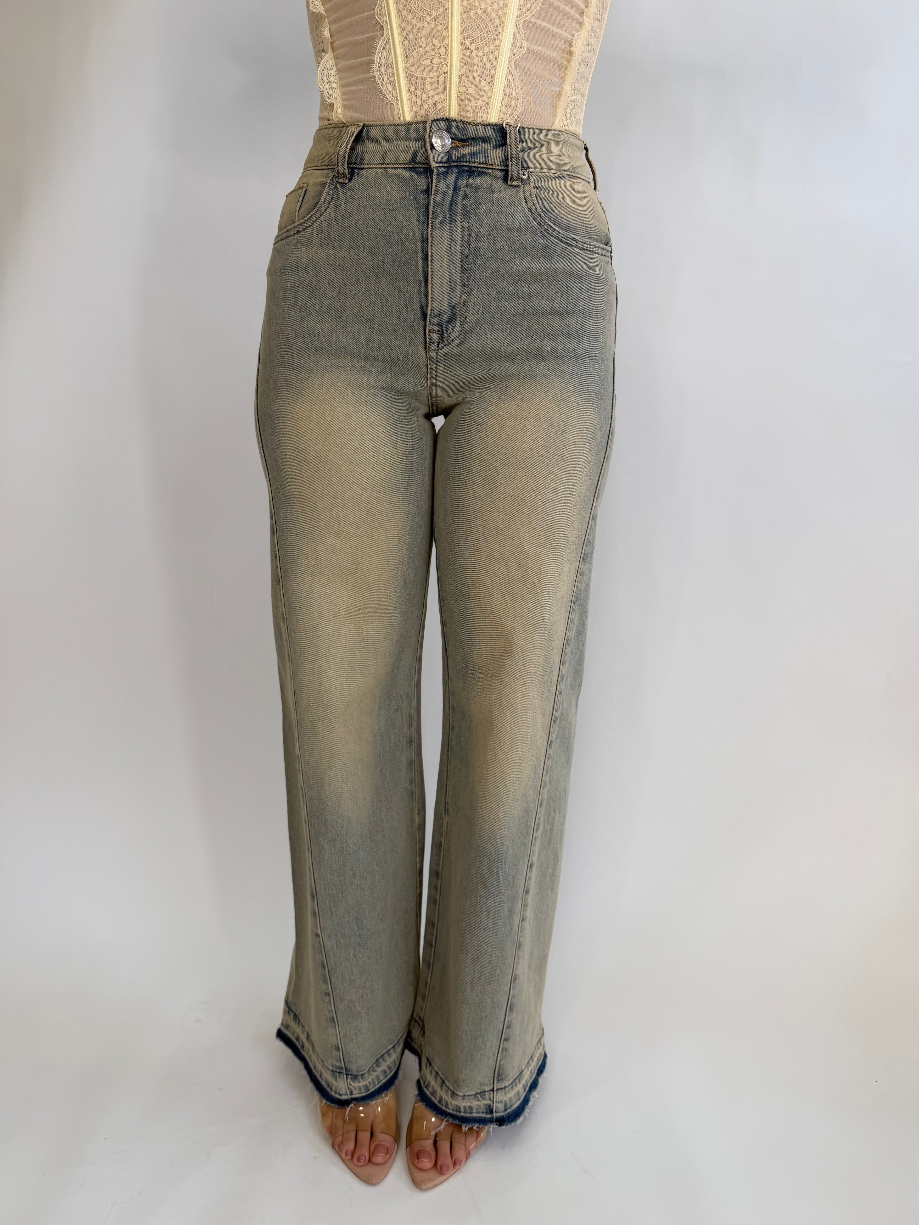 Jeans Taylor sabbiato