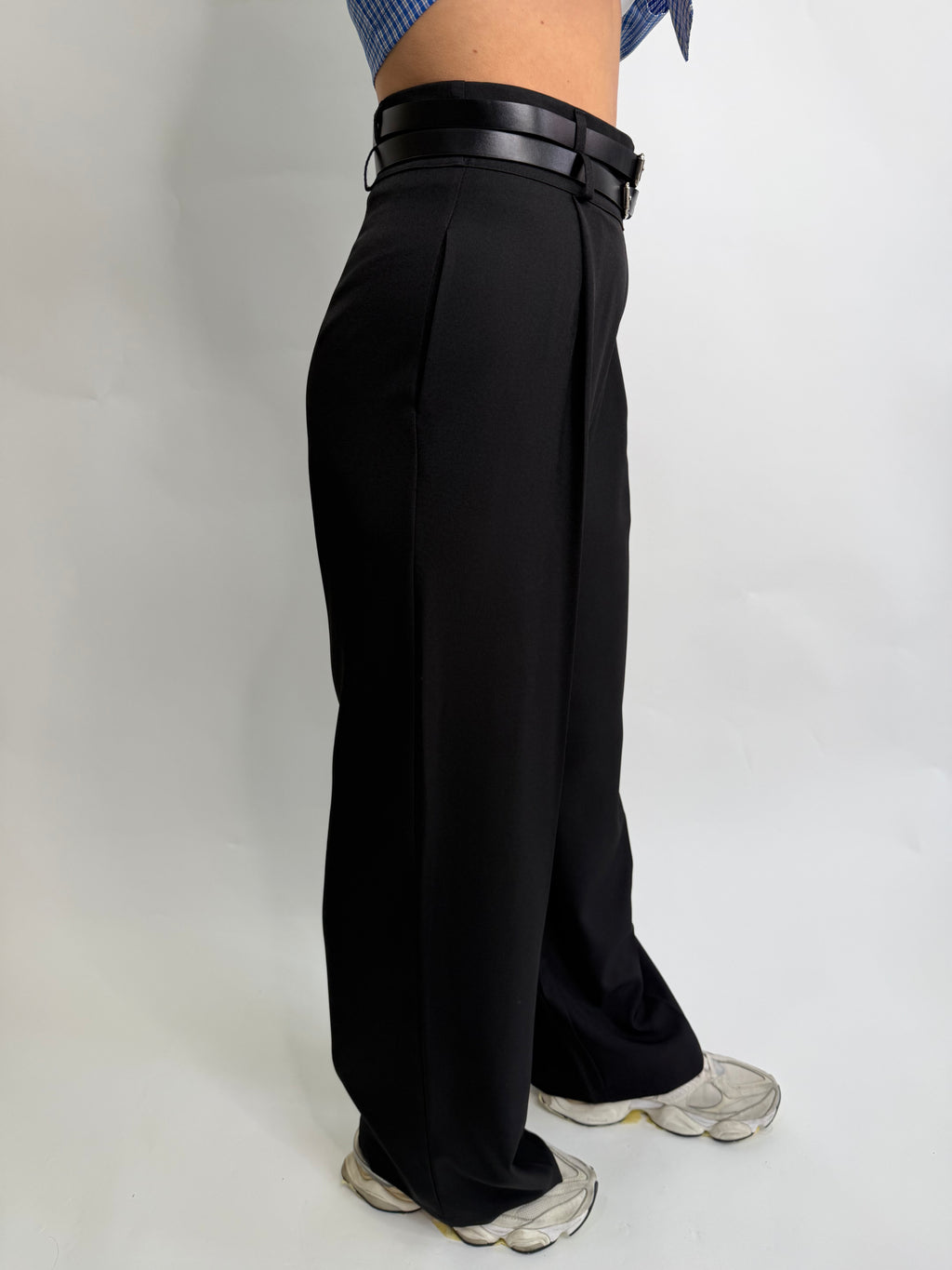 Pantaloni Sandra doppia cintura
