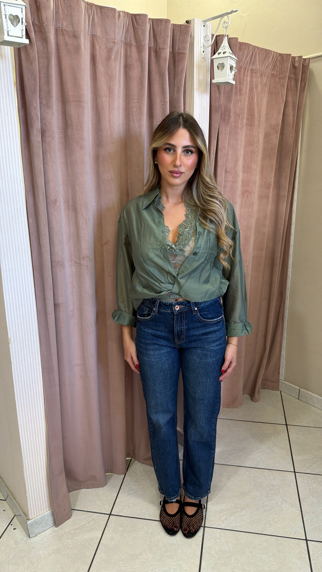 Jeans Hailey mom fit