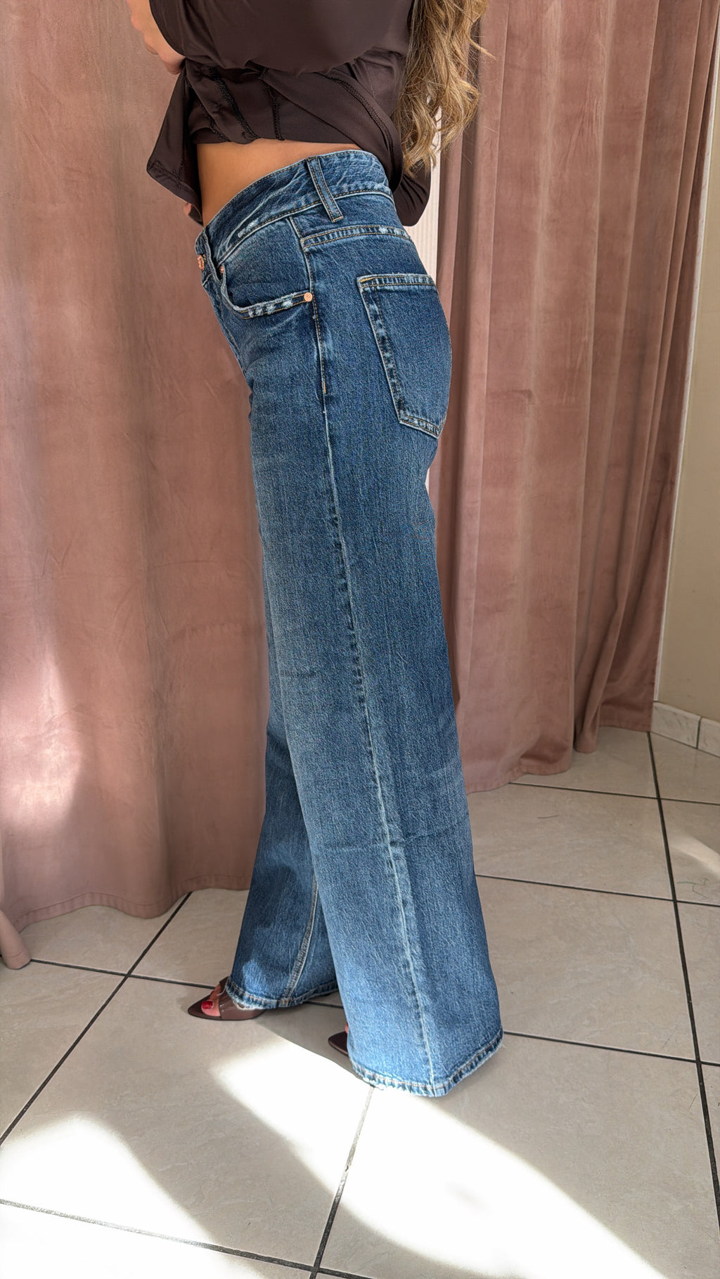 Jeans Berlino wide leg