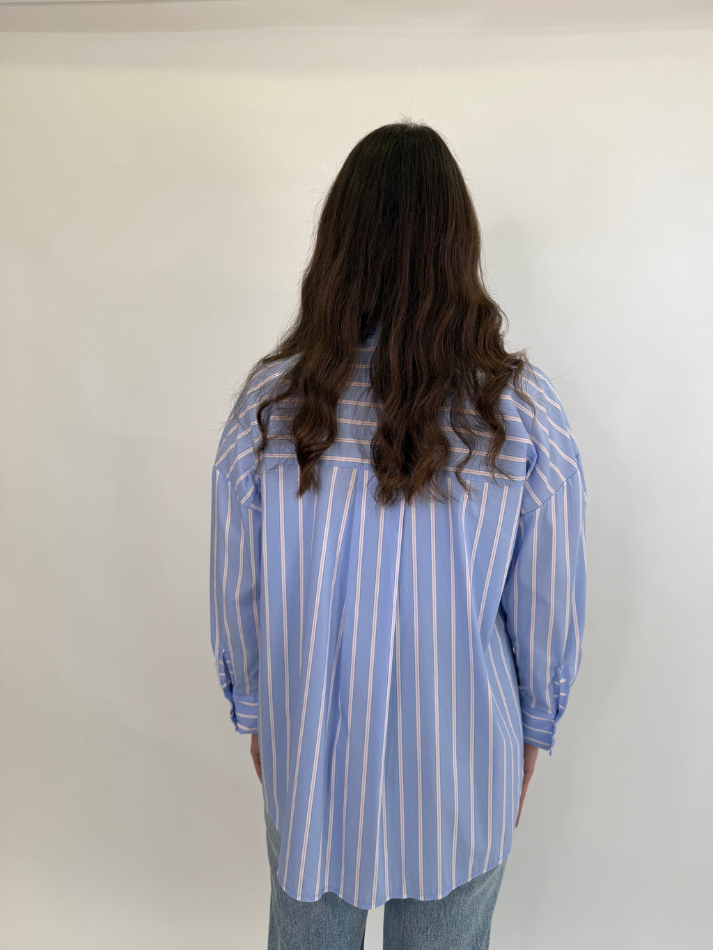 Camicia basic a righe