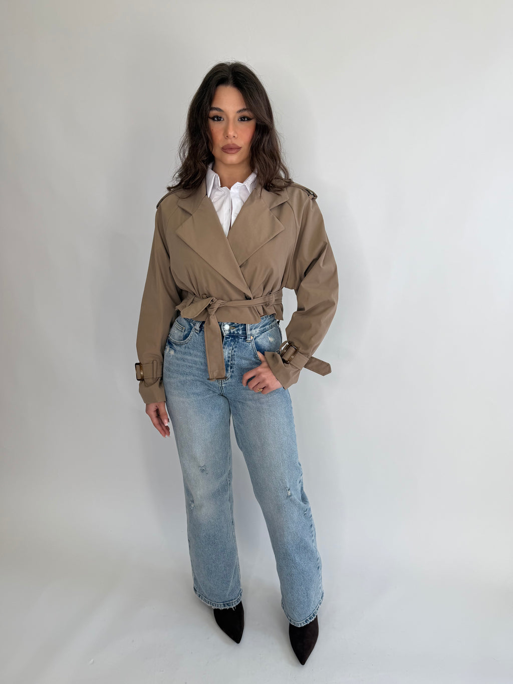 Trench corto
